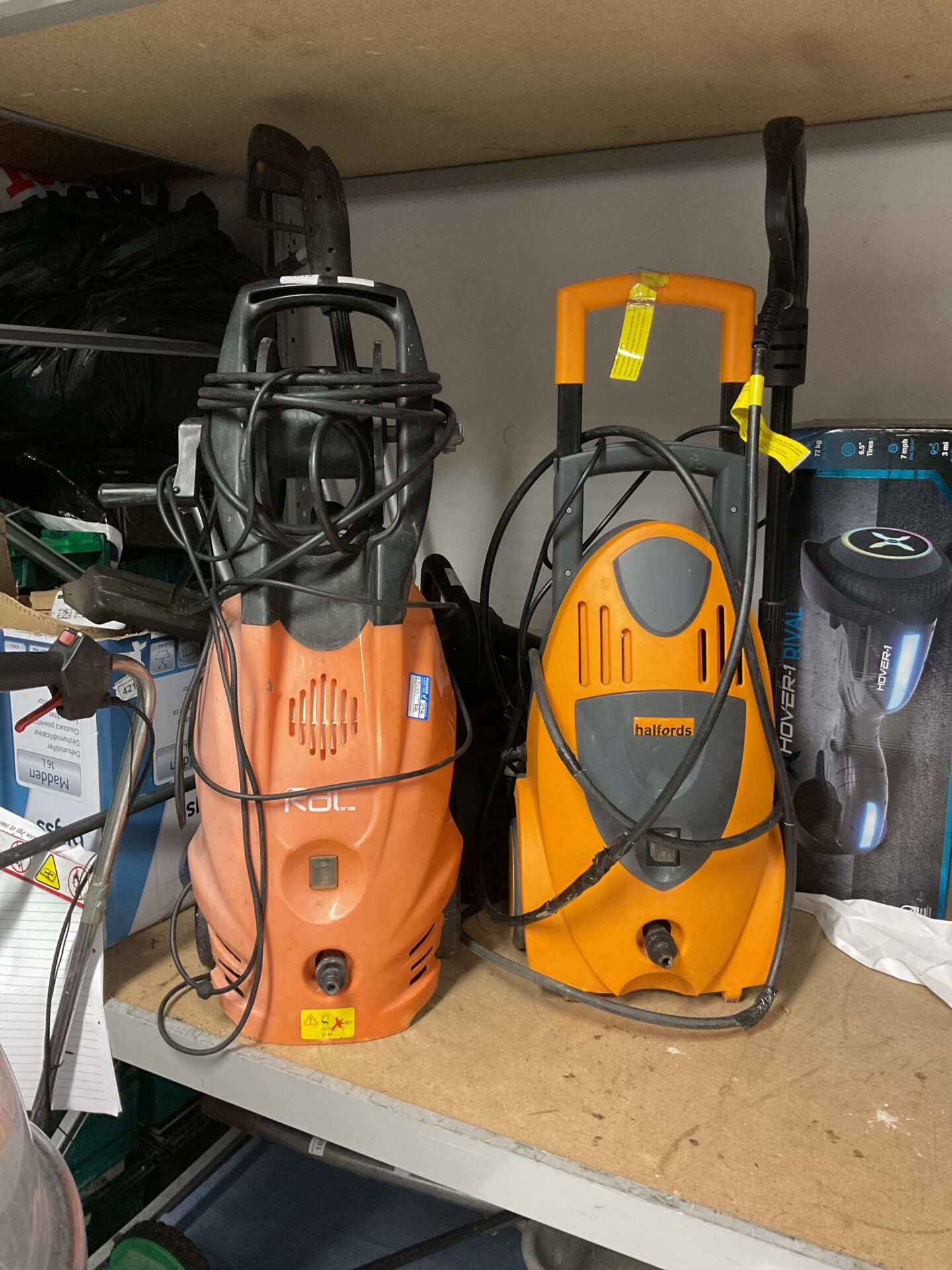 1053 rac & halfords pressure washers Badgers Auctions Onsite and online auctions in High