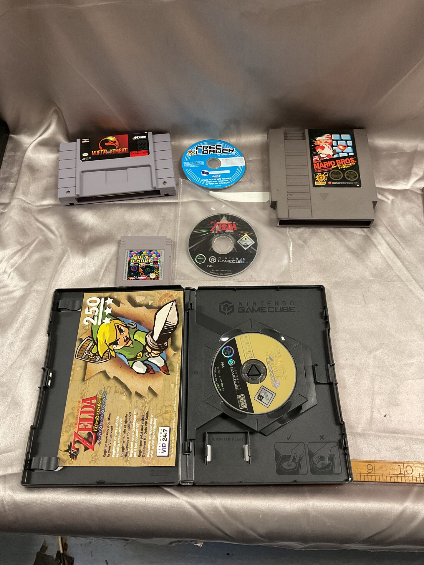 Lot De Jeux GameCube US + Freeloader (Très Bon état)