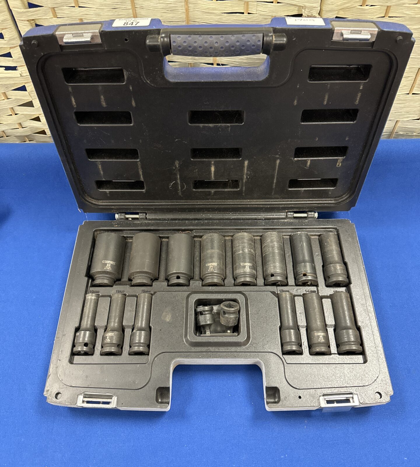 847 expert half inch impact socket set Badgers Auctions Onsite and online auctions in High