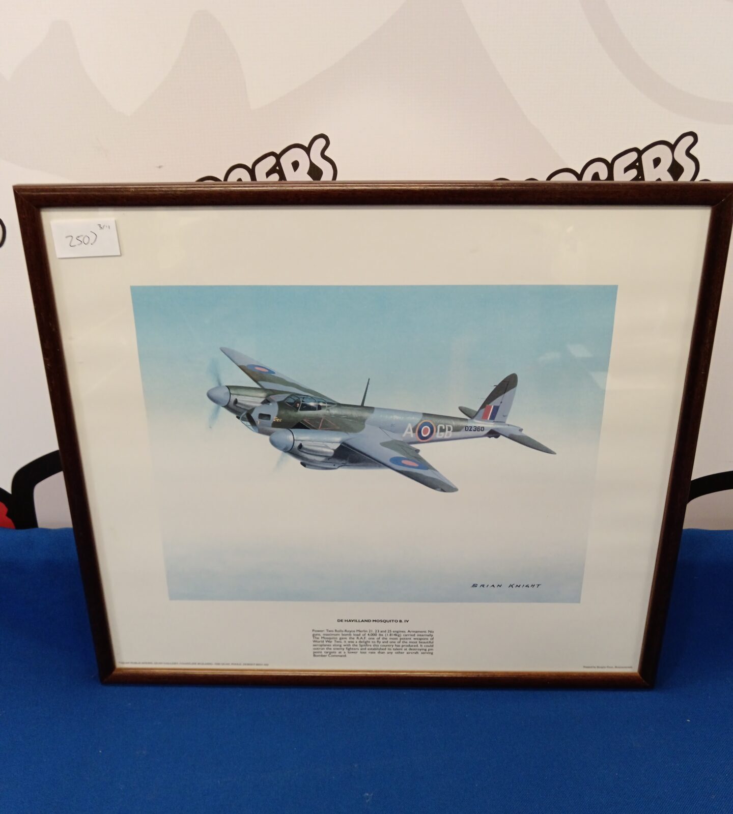 Brian knight de Havilland mosquito print