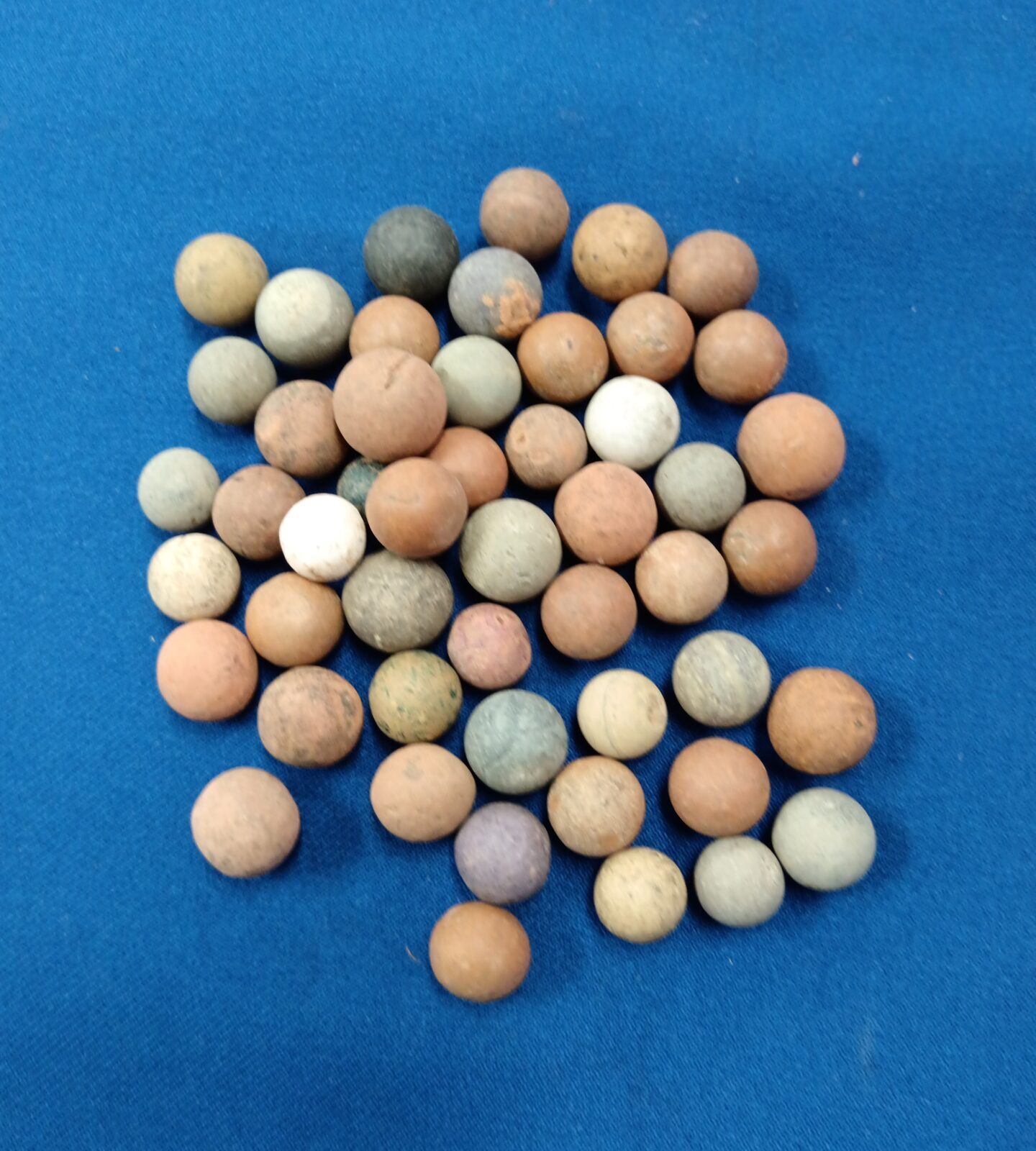 Bag of stone marbles
