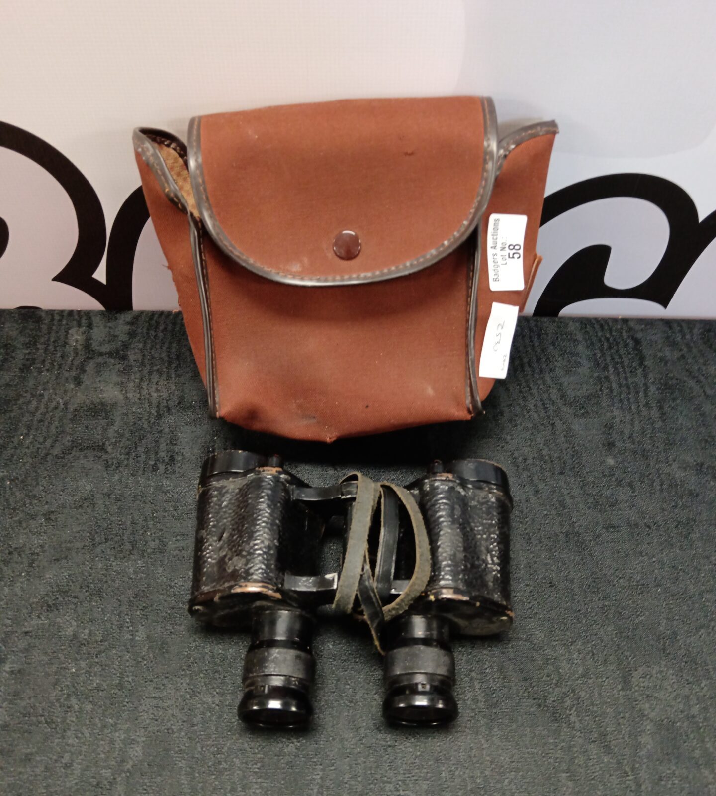 Taylor Hobson 1943 military marked binoculars