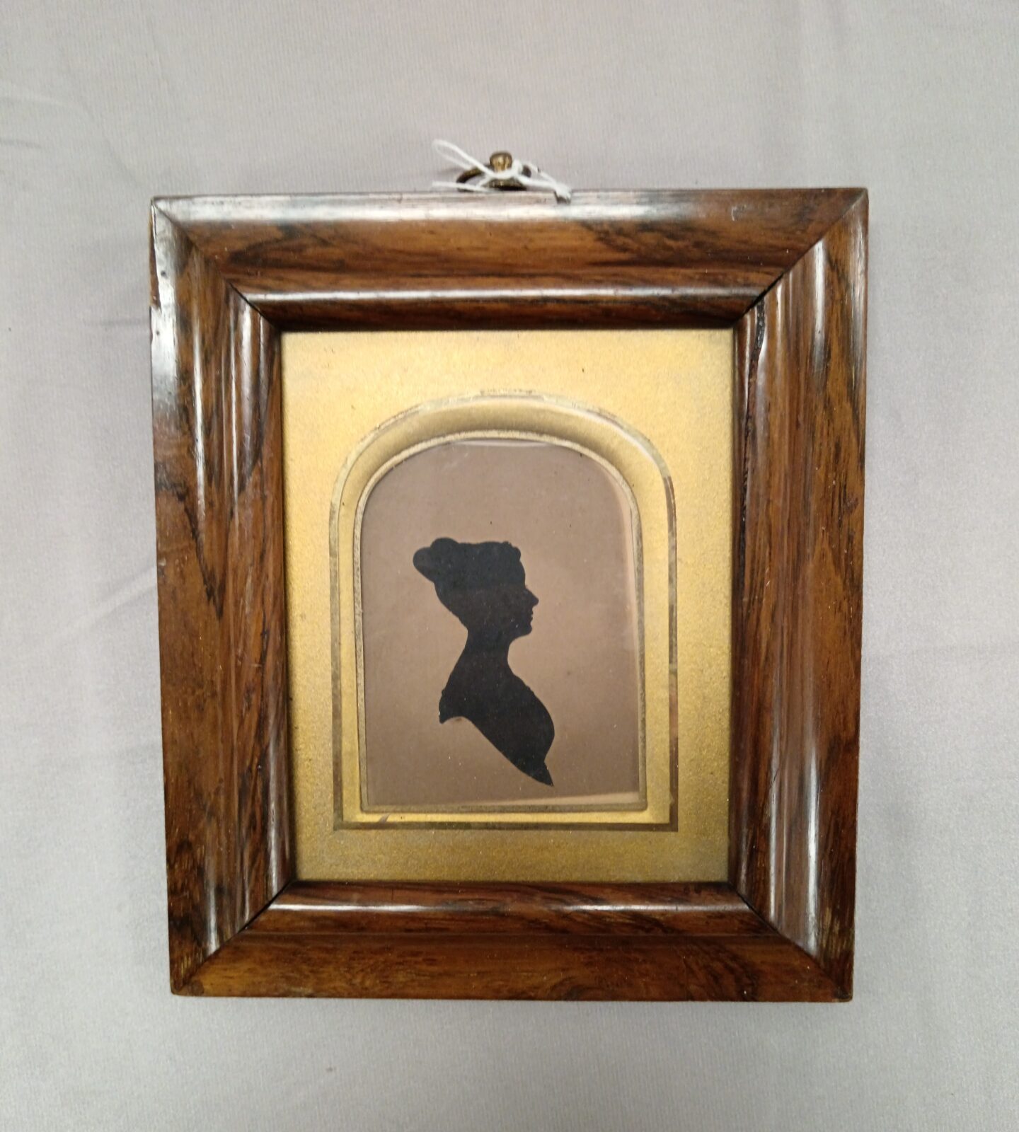 Antique silhouette of Elizabeth Bennett of Caroline lodge 1832