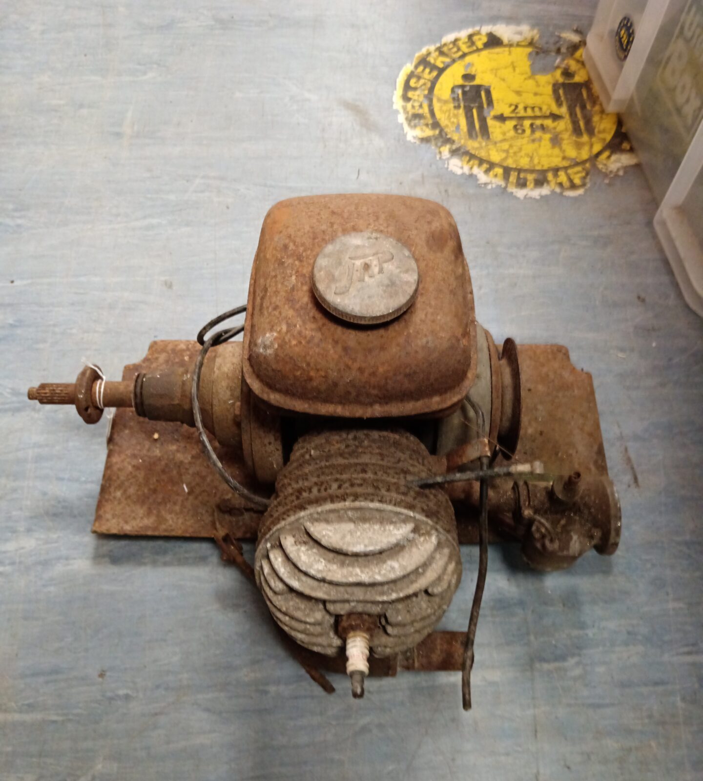 Vintage jap engine for restoration