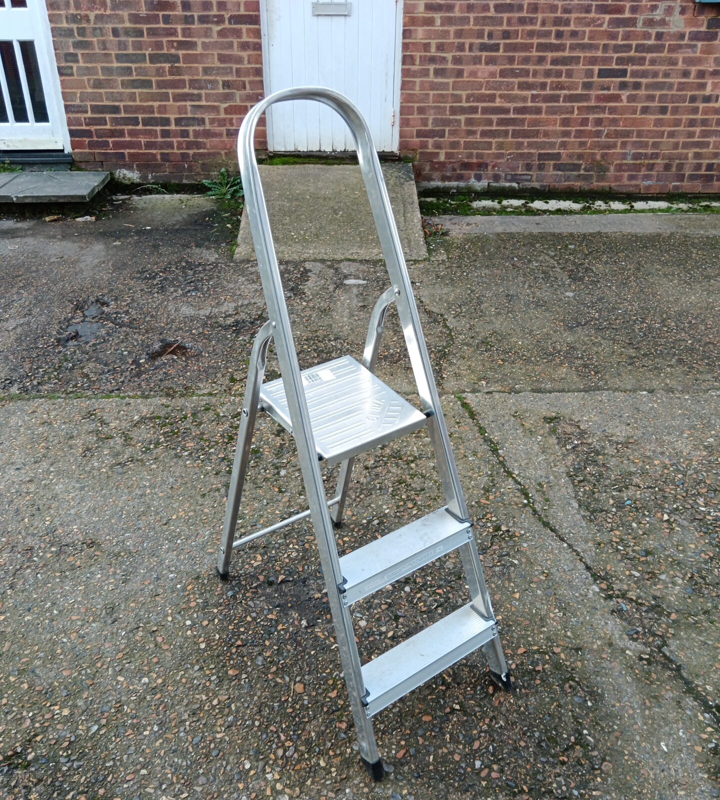 Clima 3 run aluminium step ladder