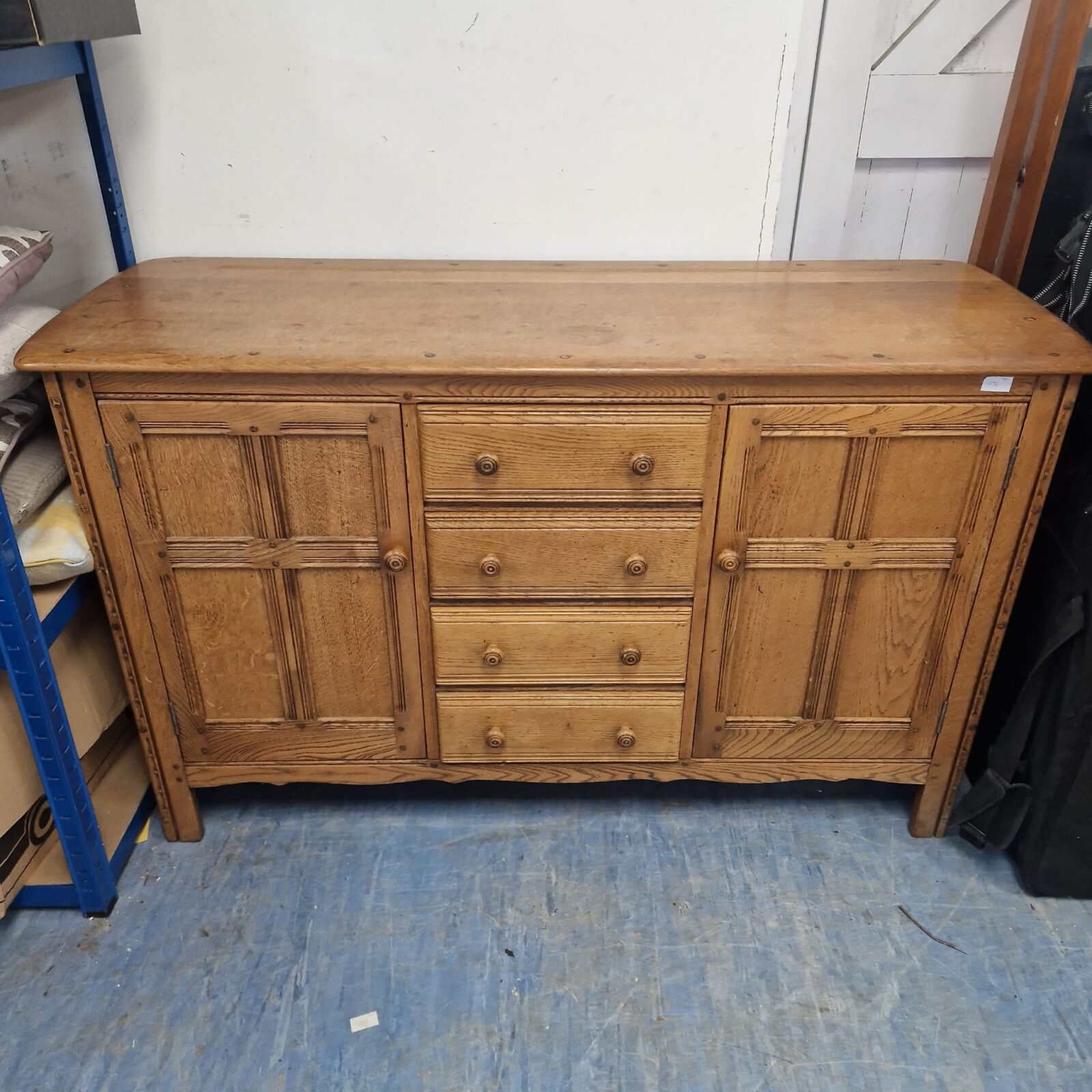 Ercol Golden dawn sideboard 58x20x36”