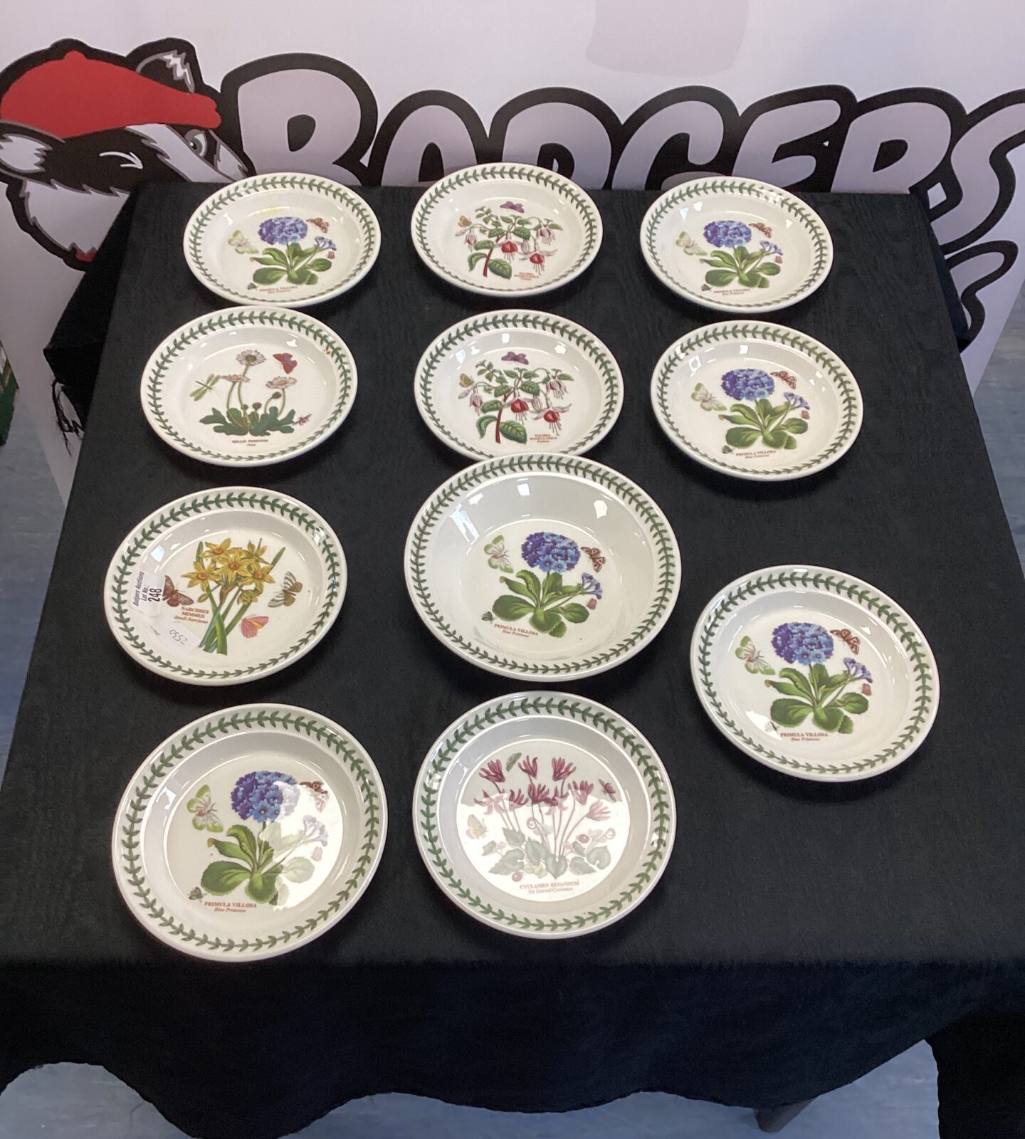 Set of Portmeirion Botanic Garden Plates