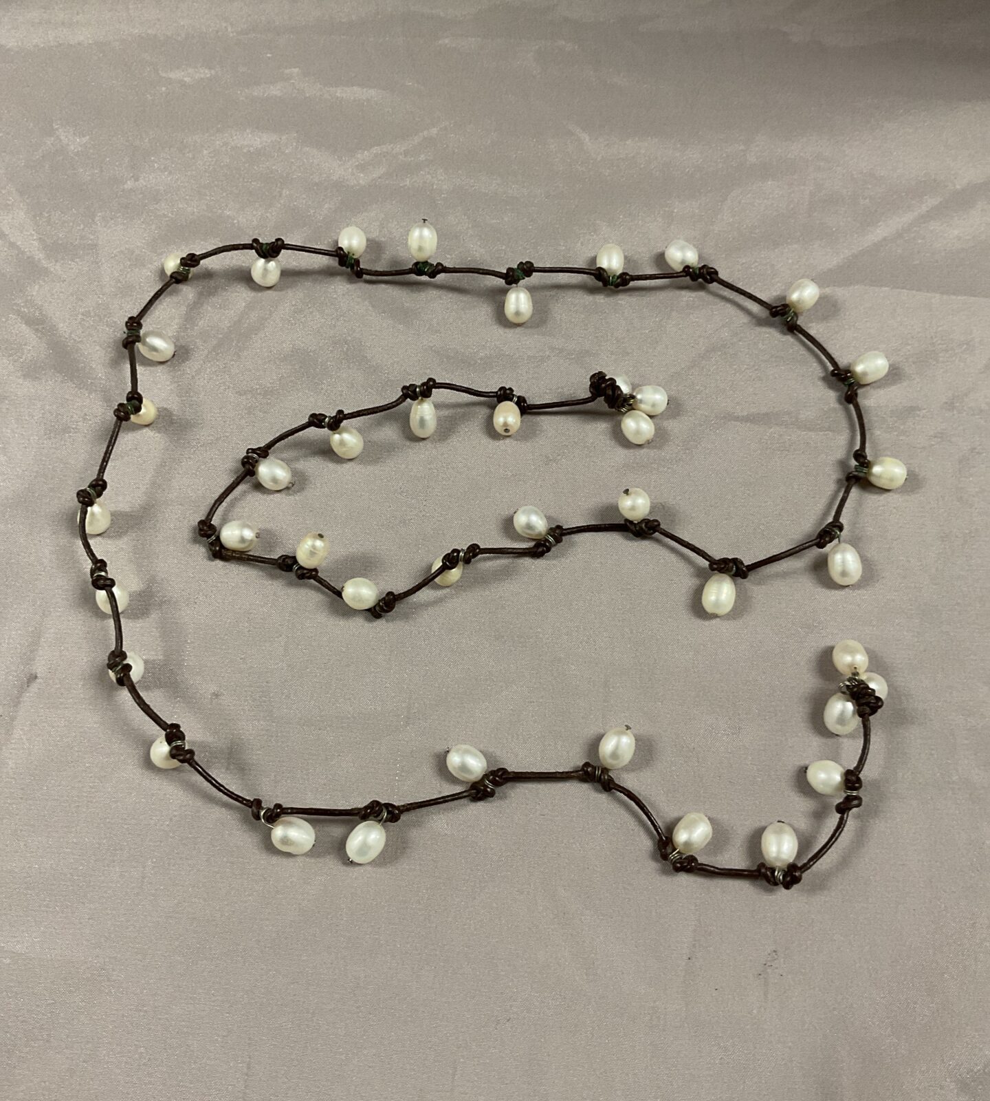 pearl rope necklace