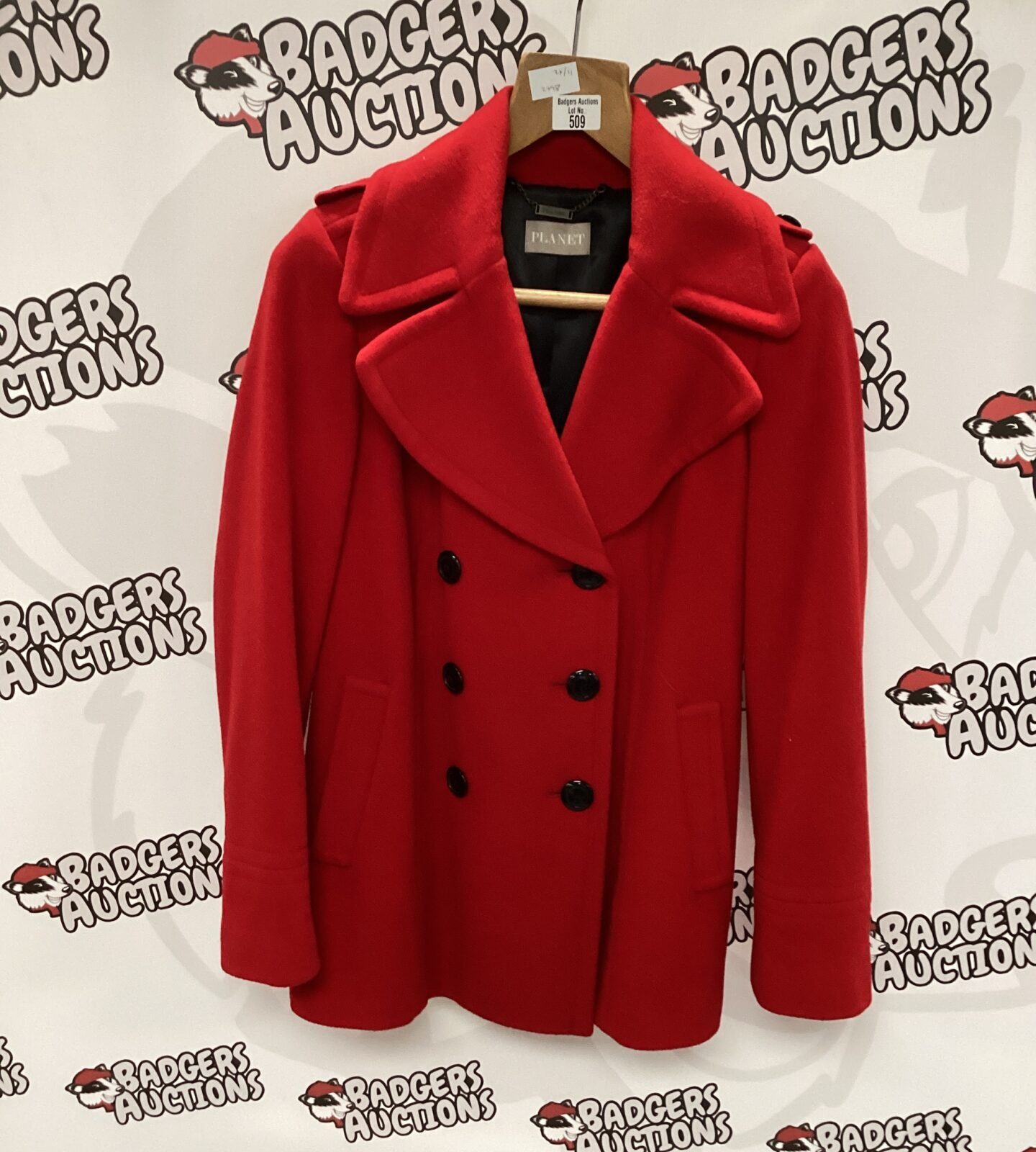 Red Planet size 10 Ladies Coat