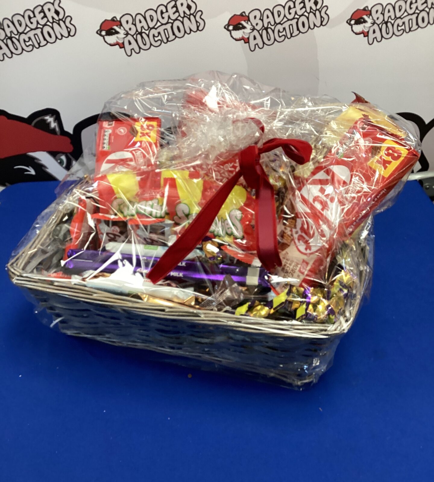 chocolate gift hamper inc kit kats, dairy milk & twix