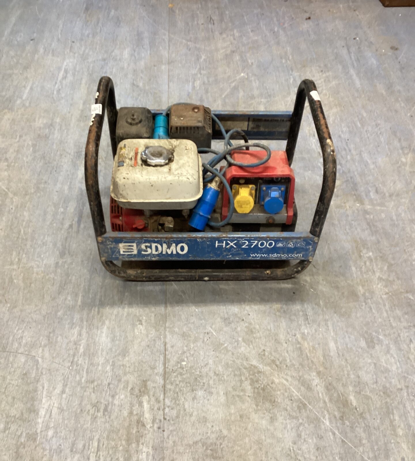 SDMO HX 2700 Petrol Generator sold as seen