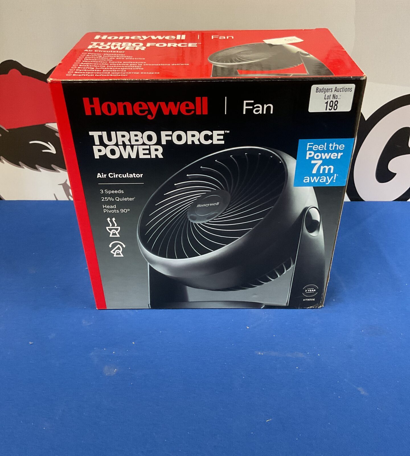 Honeywell Turbo force power air circulator