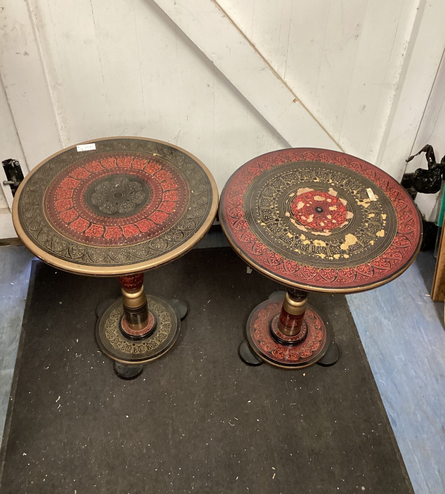 pair of dian wine tables