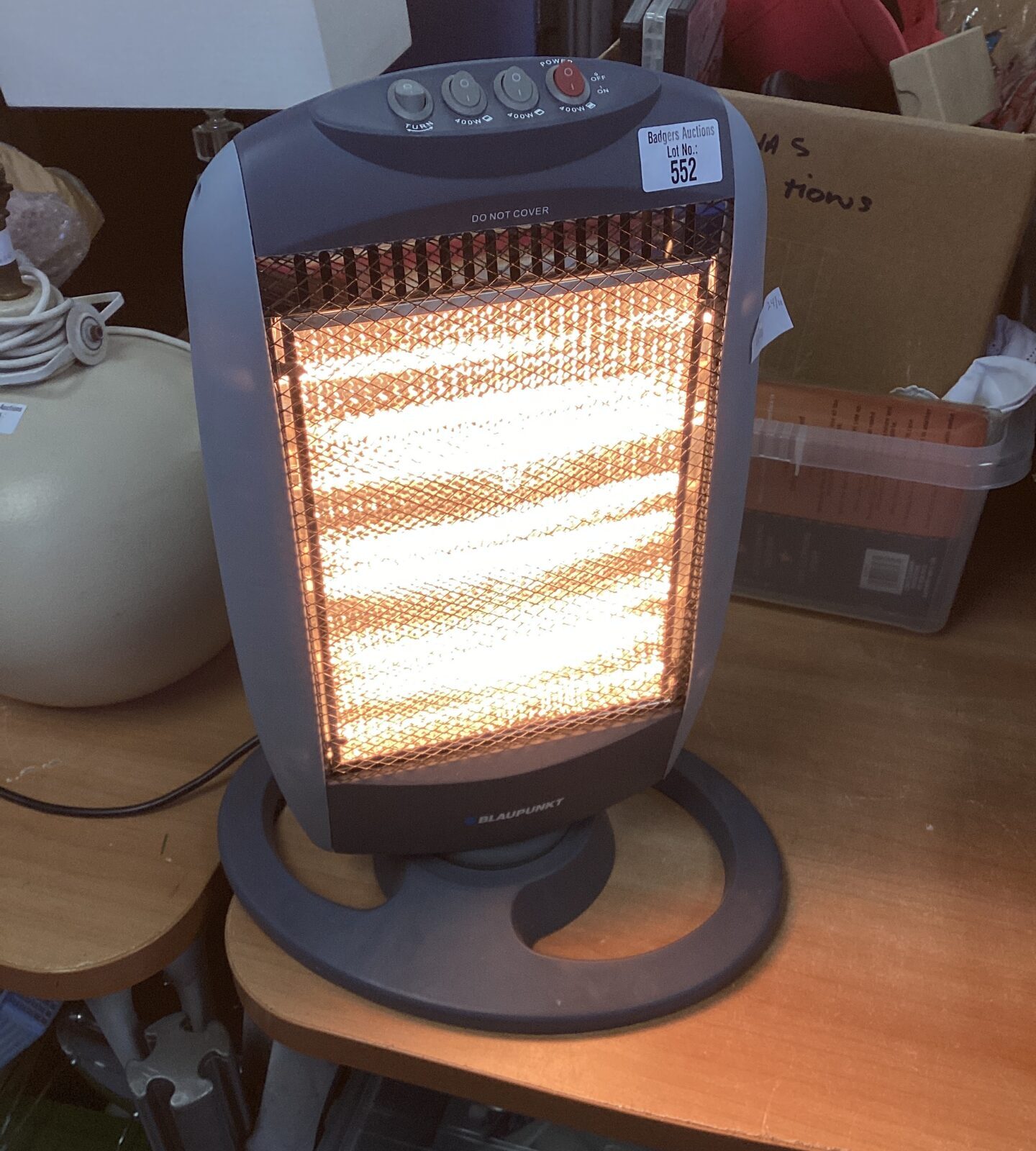 Blaupunkt electric heater working