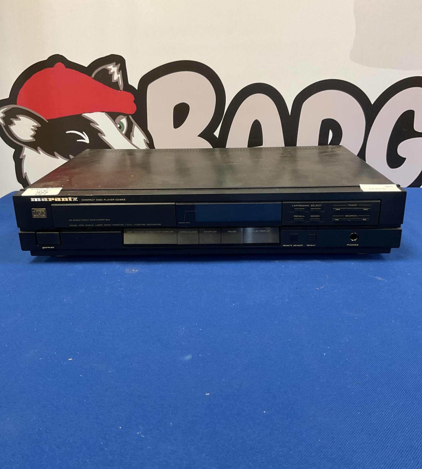 Marantz compact disc player CD65II