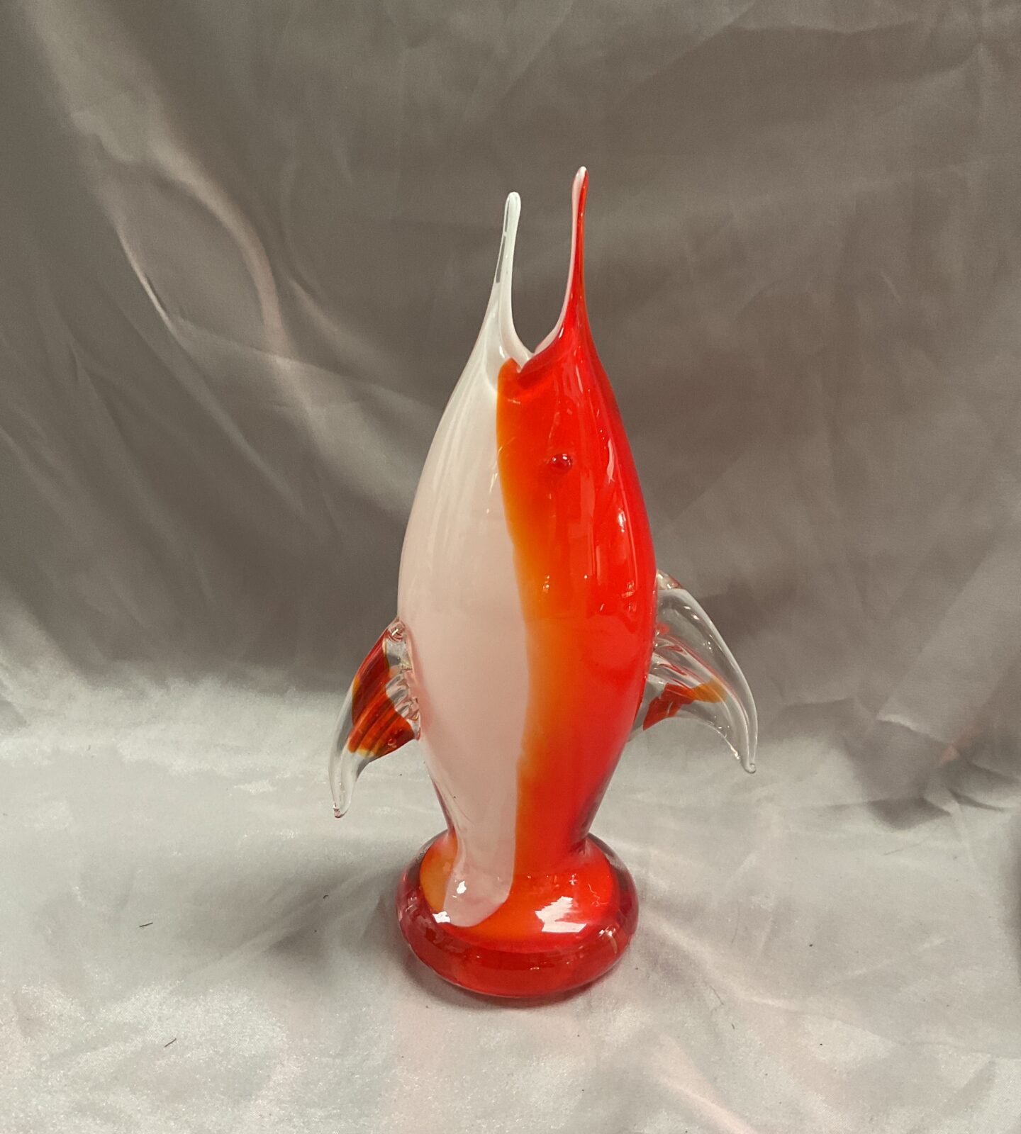 Murano 9” glass fish