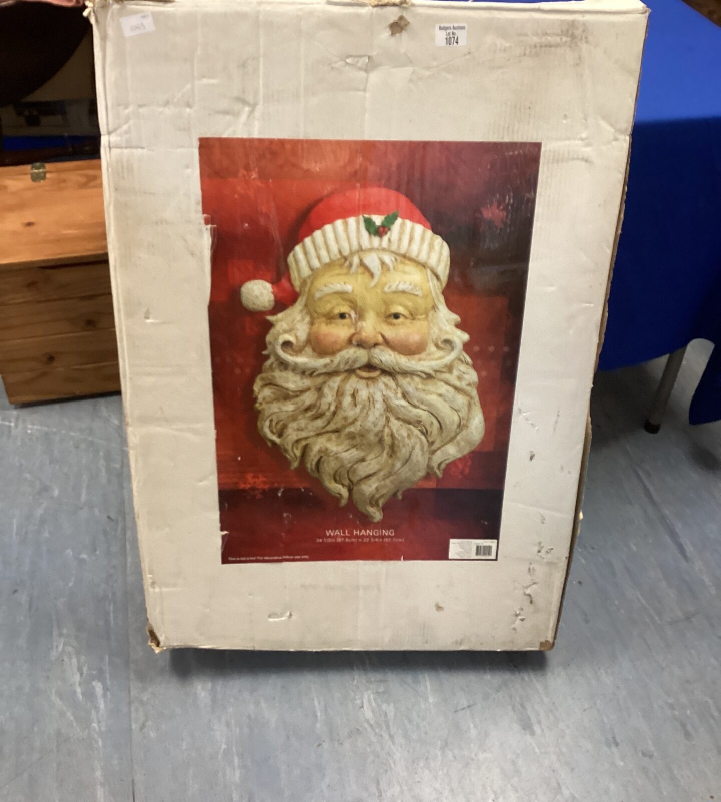 Wall Hanging Santa face