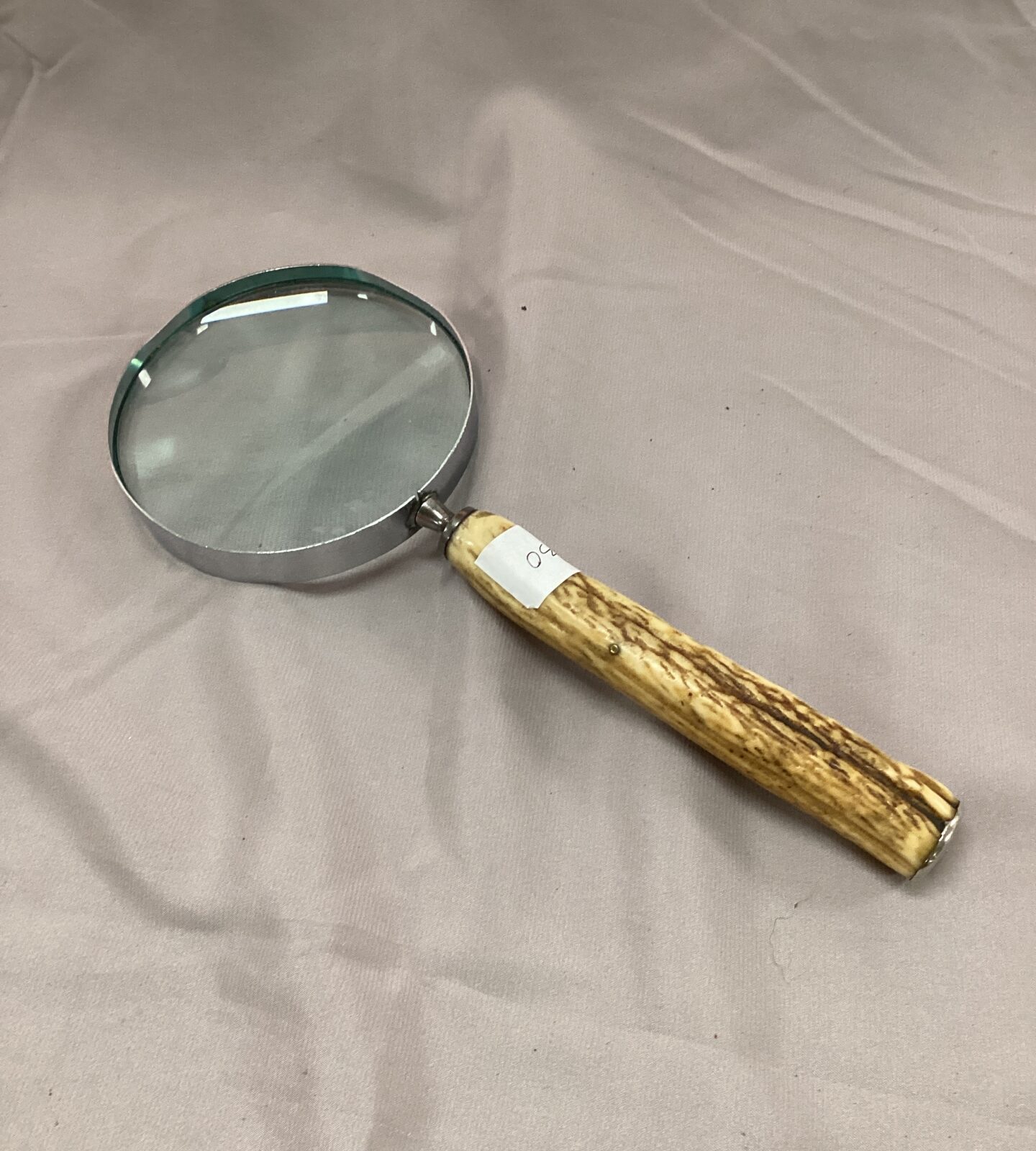 Vintage bone handled magnifying glass