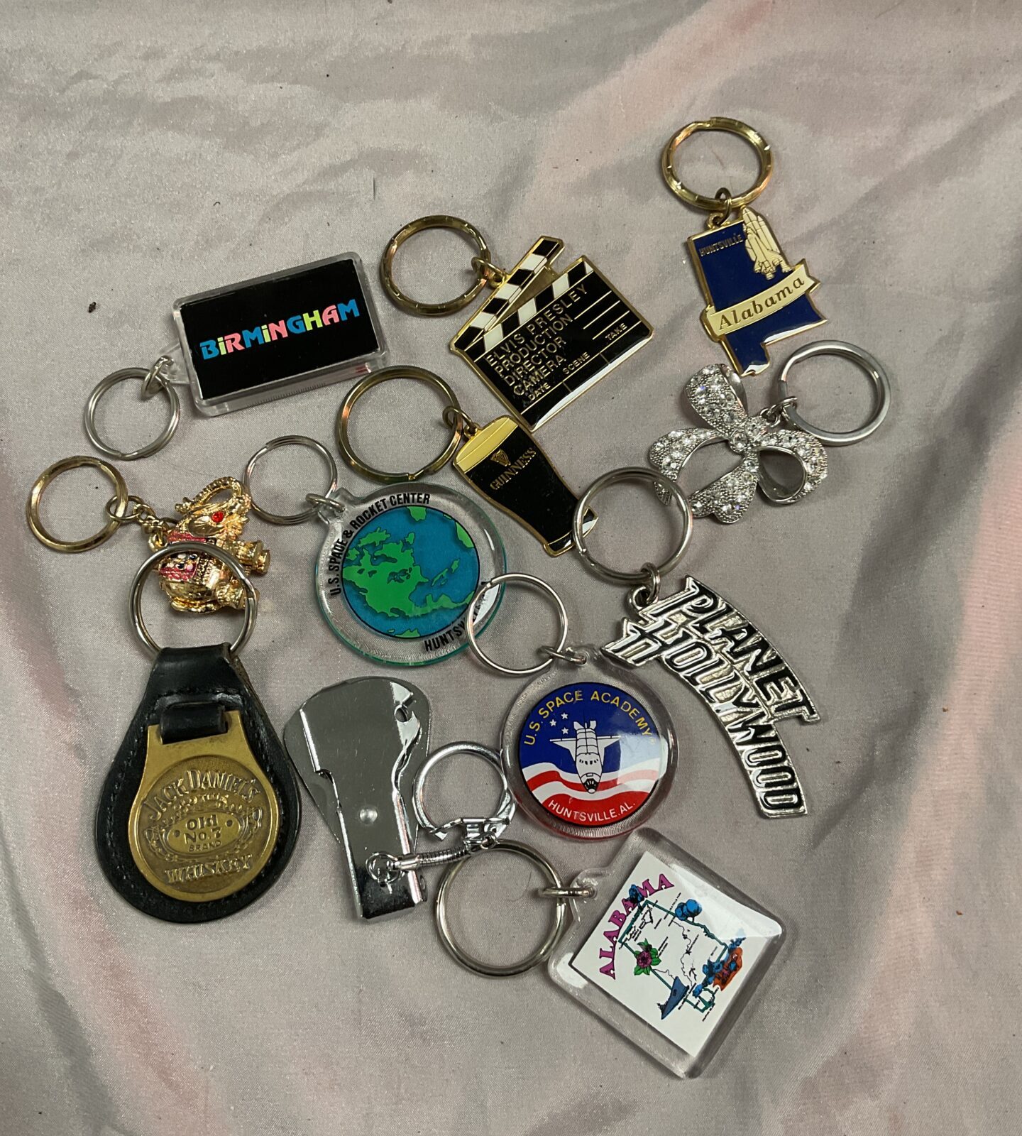 Collection novelty Keyrings