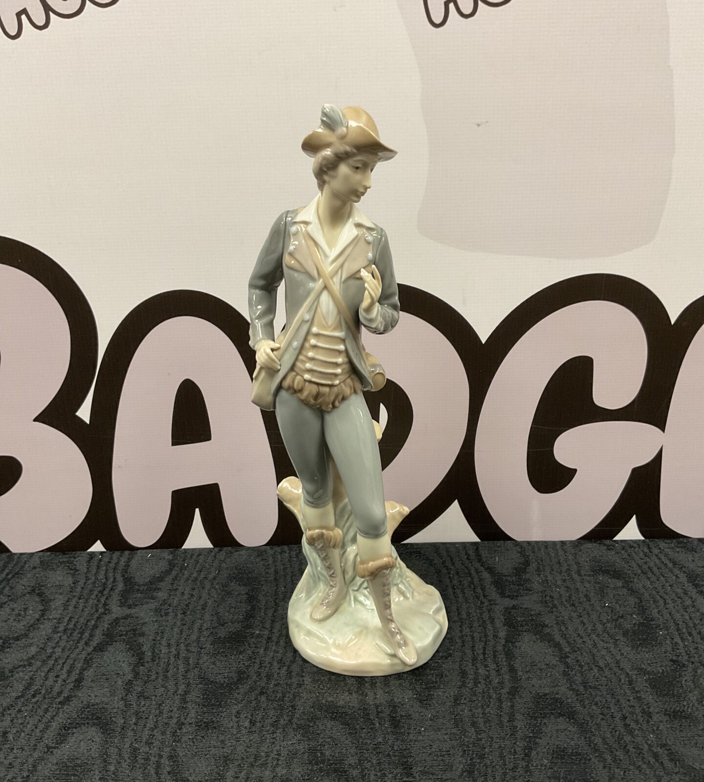 Lladro porcelain figurine of a classical gentleman