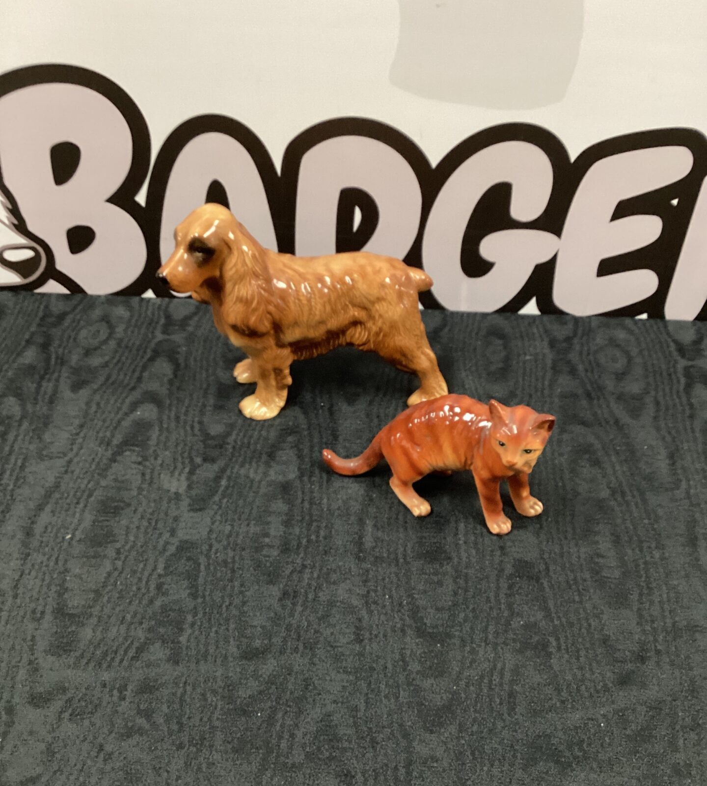 Coppercraft Dog and Cat Figurines