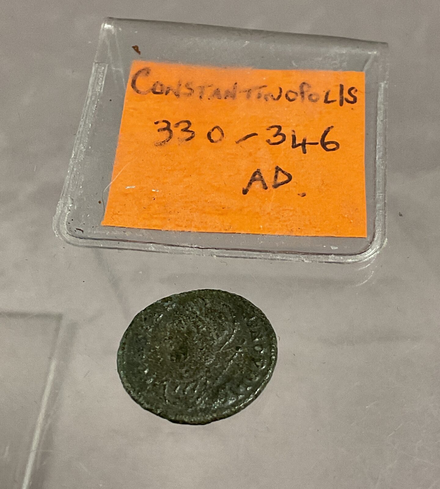 Constantinoplis Roman coin 330-346 Ad