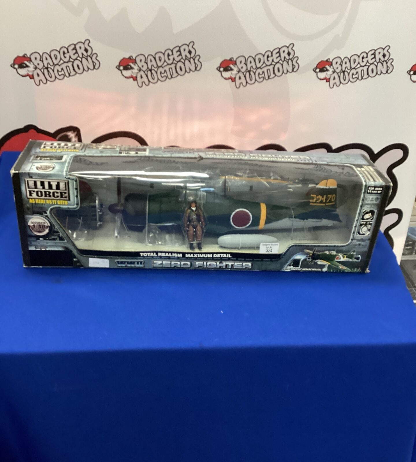 Elite Force Zero Fighter in box