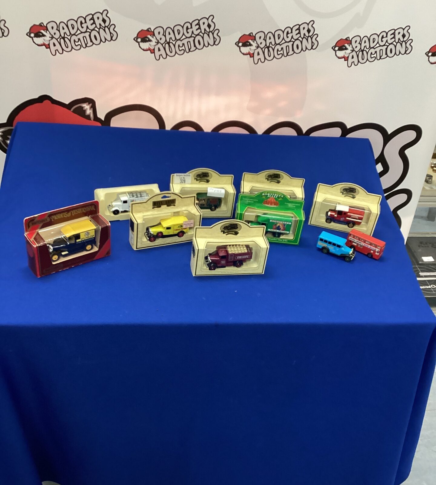 Collection of diecast Cars in boxes