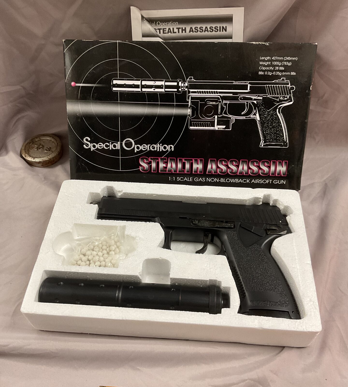 Special operation stealth assassin Bb gas gun