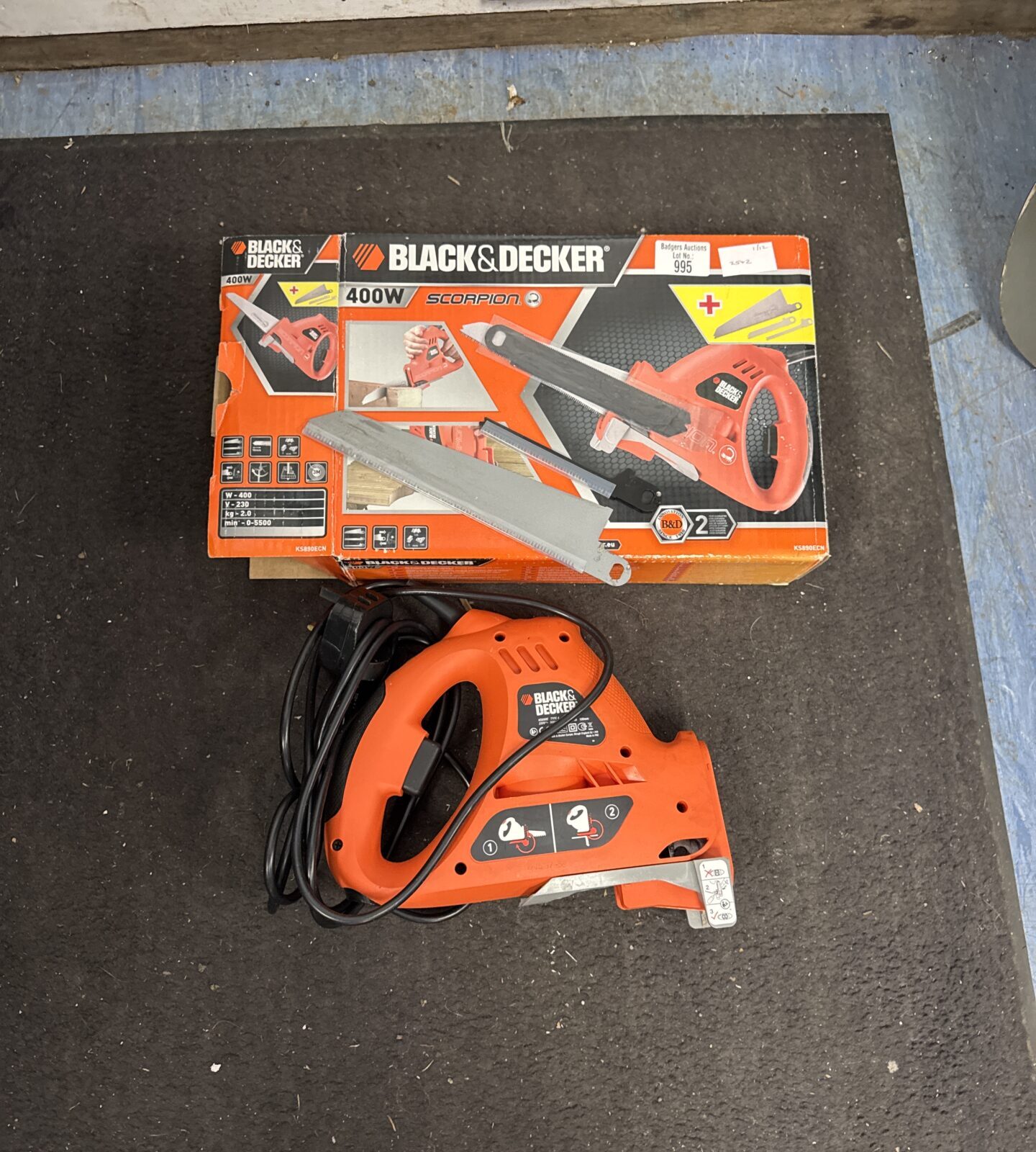 B&d scorpion 400w electric multi saw