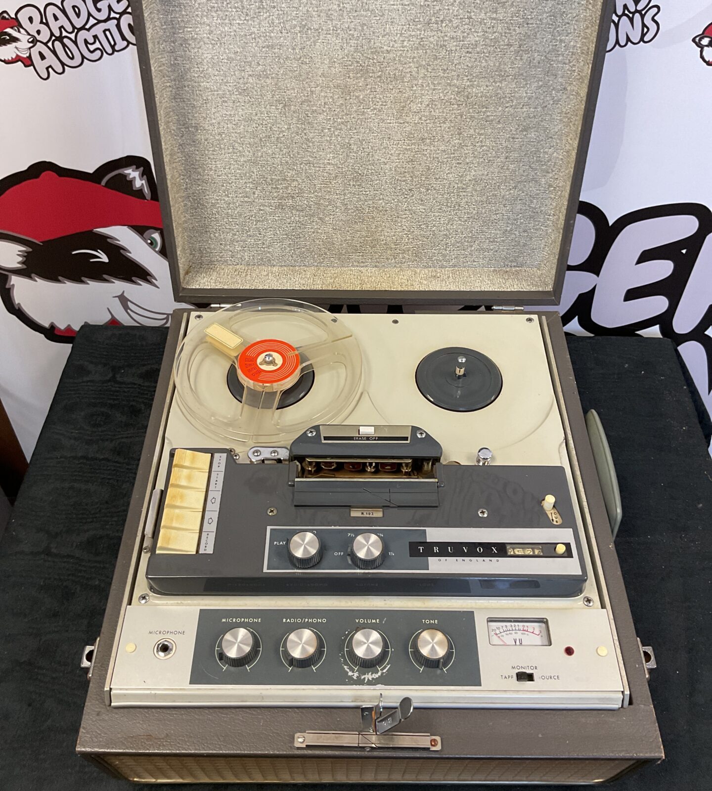 Truvox R102 reel-to-reel player