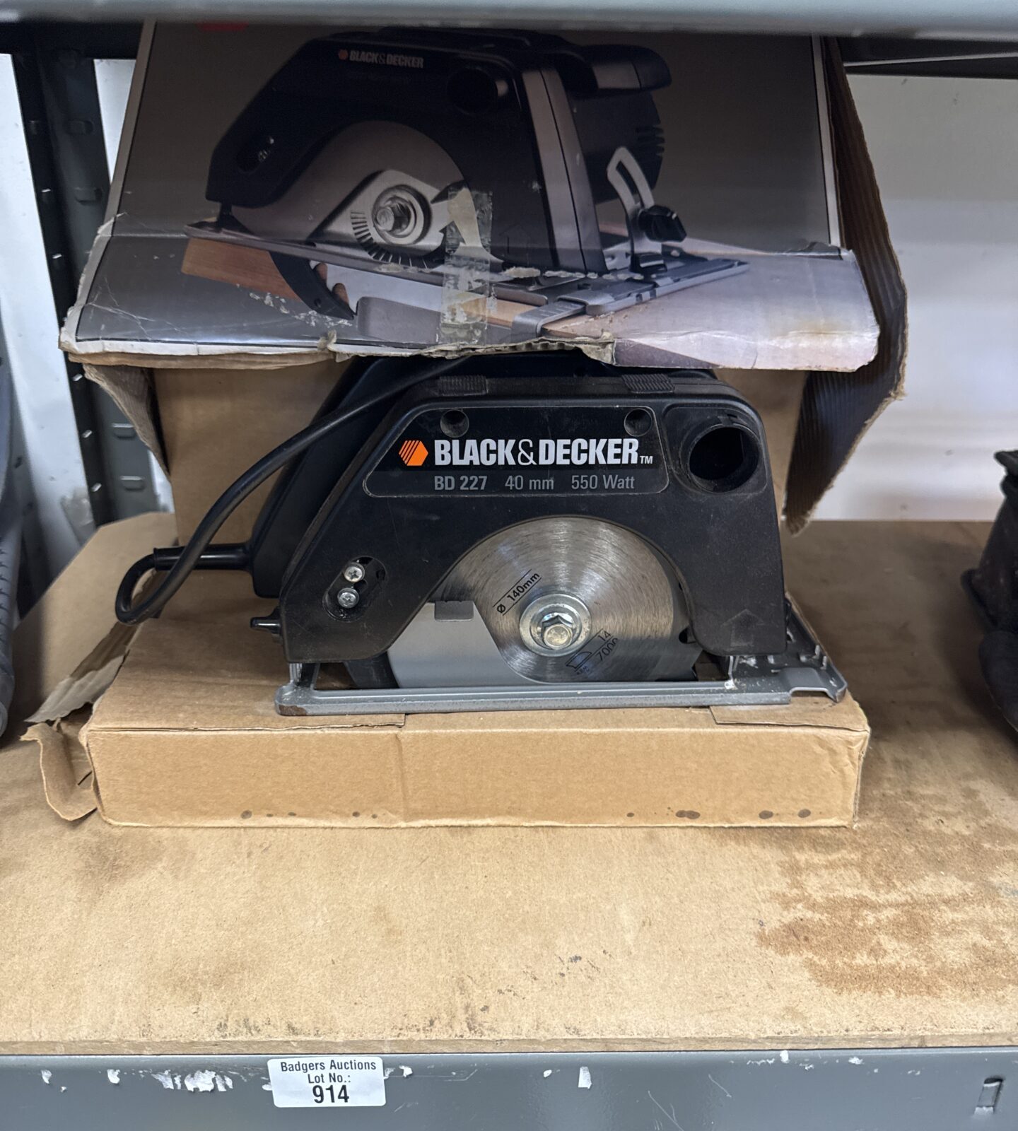 B&d bd227 circular saw