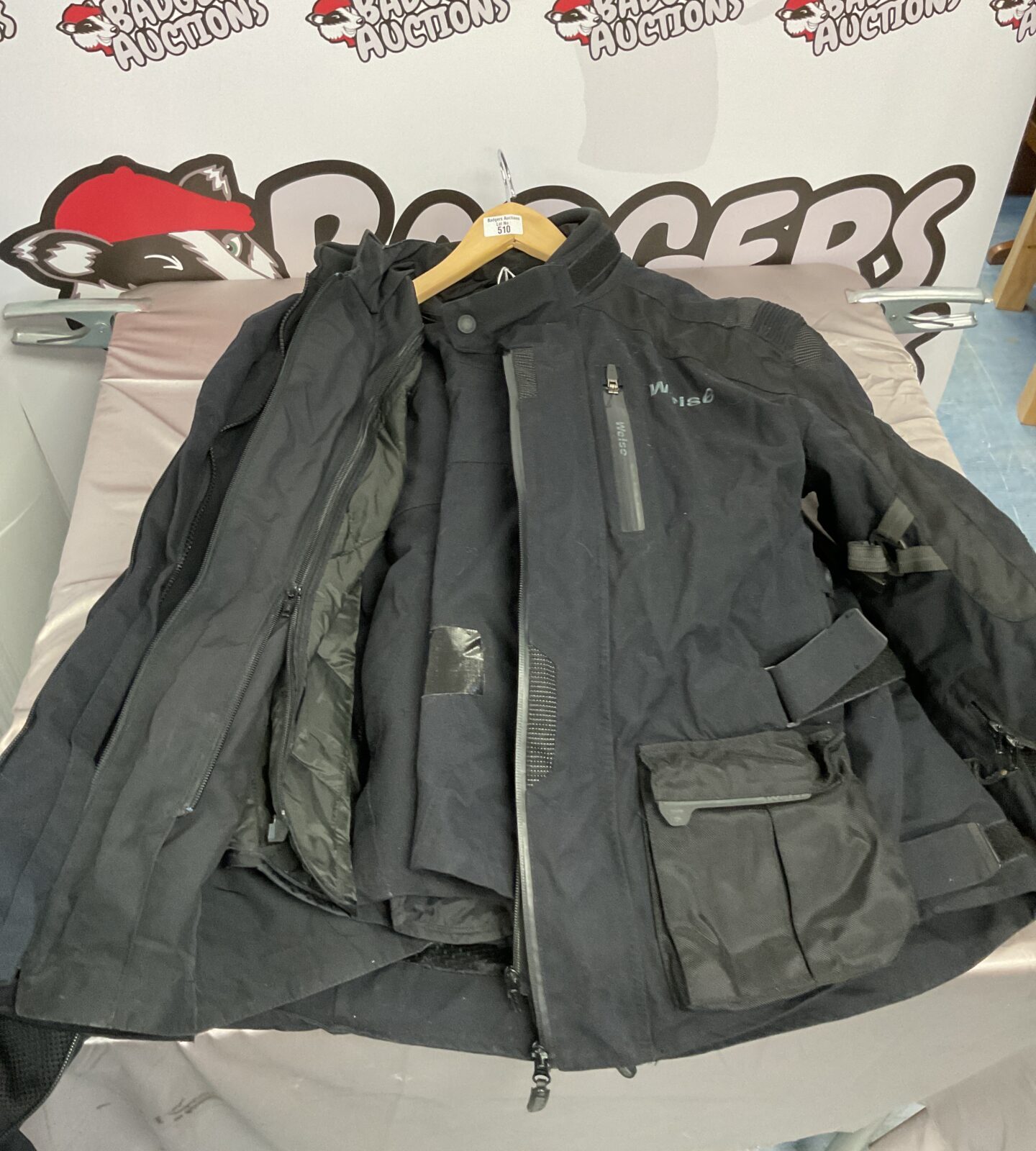 Weise motorcycle jacket and trousers in XL