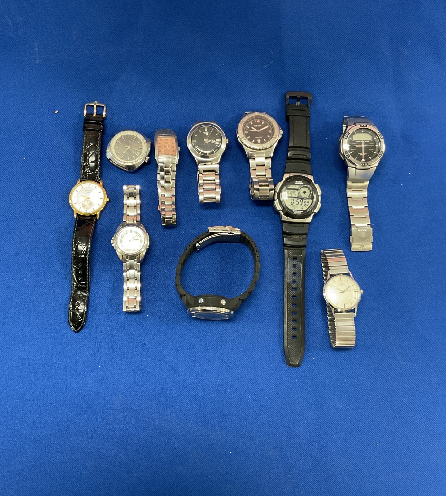 Selection of watches inc rotary and certina