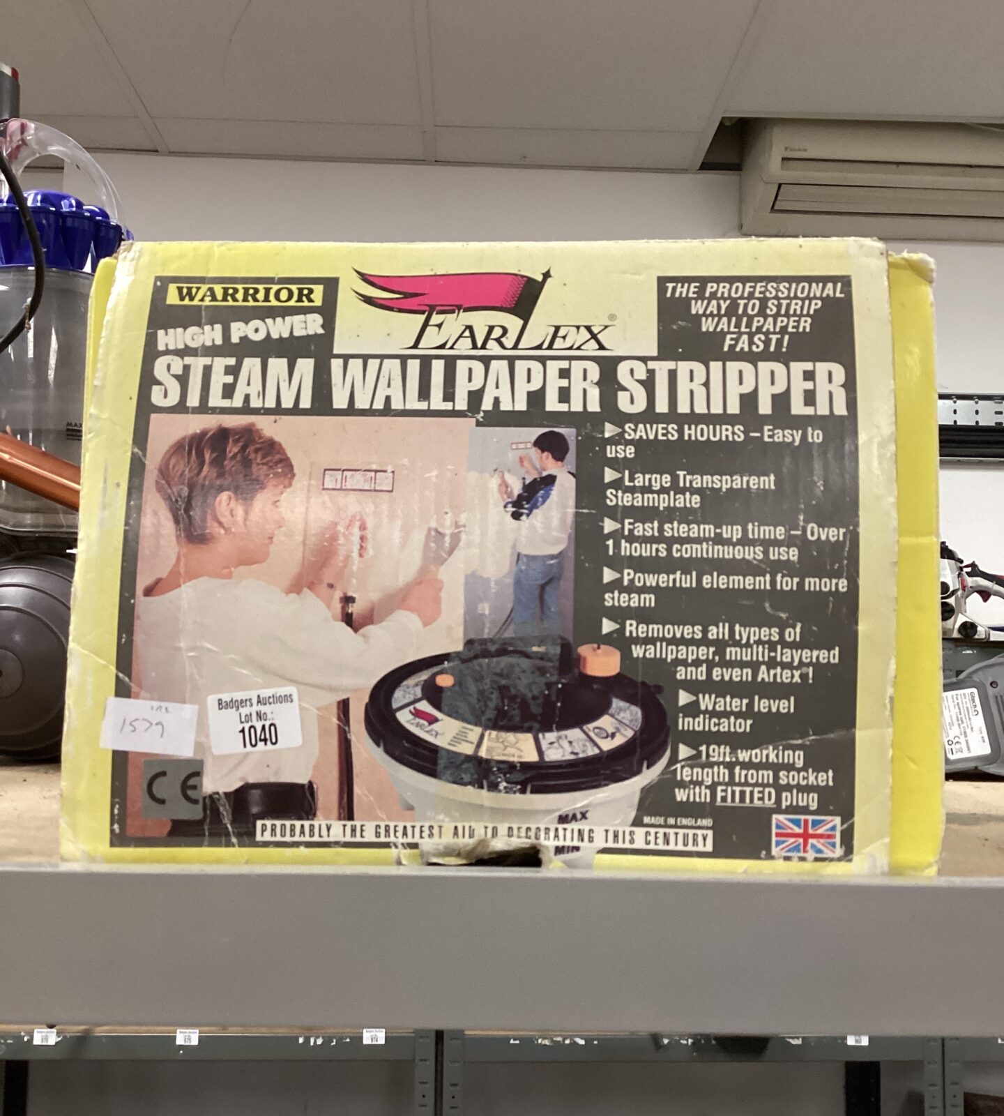 Earlex wallpaper steam stripper