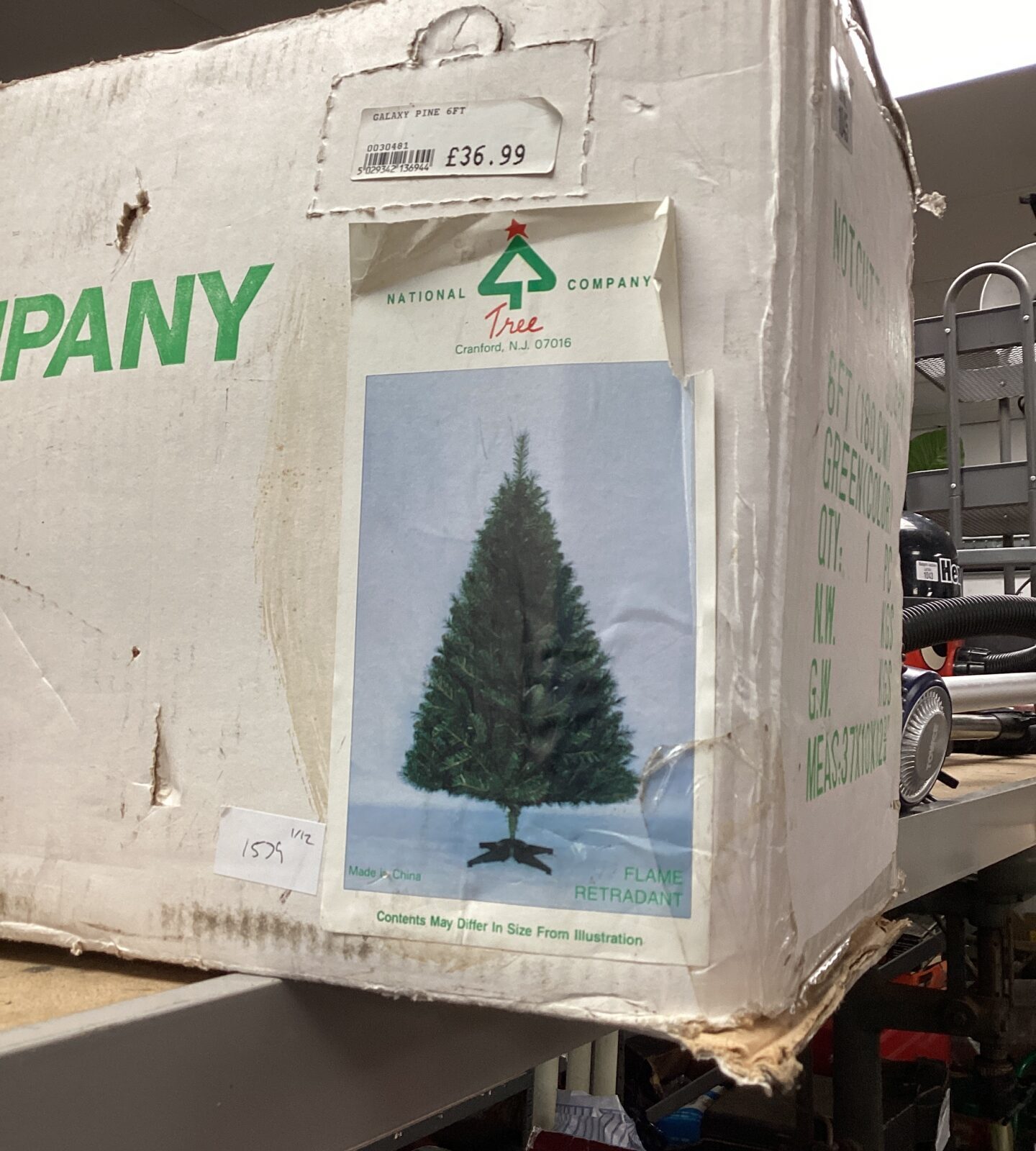 National company 6ft christmas tree