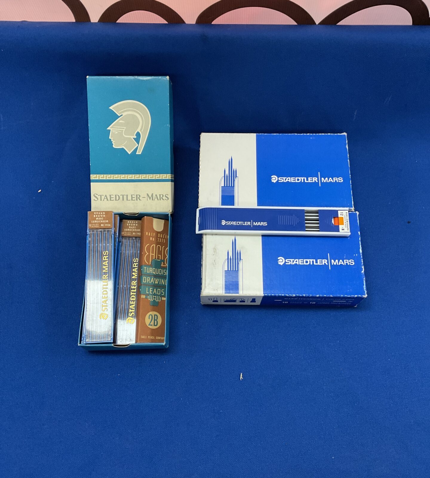 Three boxes of staedtler mars pencil leds