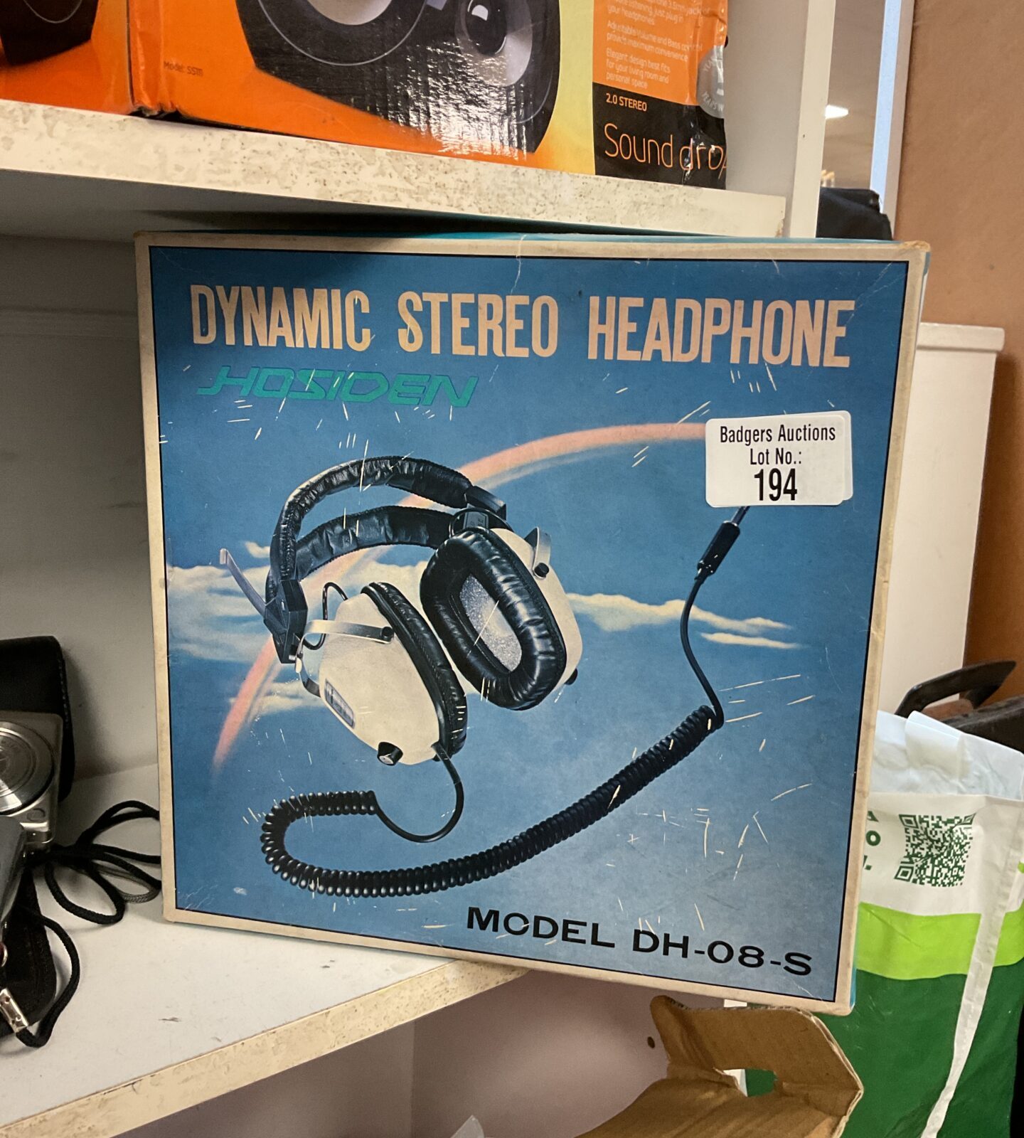 Dynamic stereo headphones DH-08-S