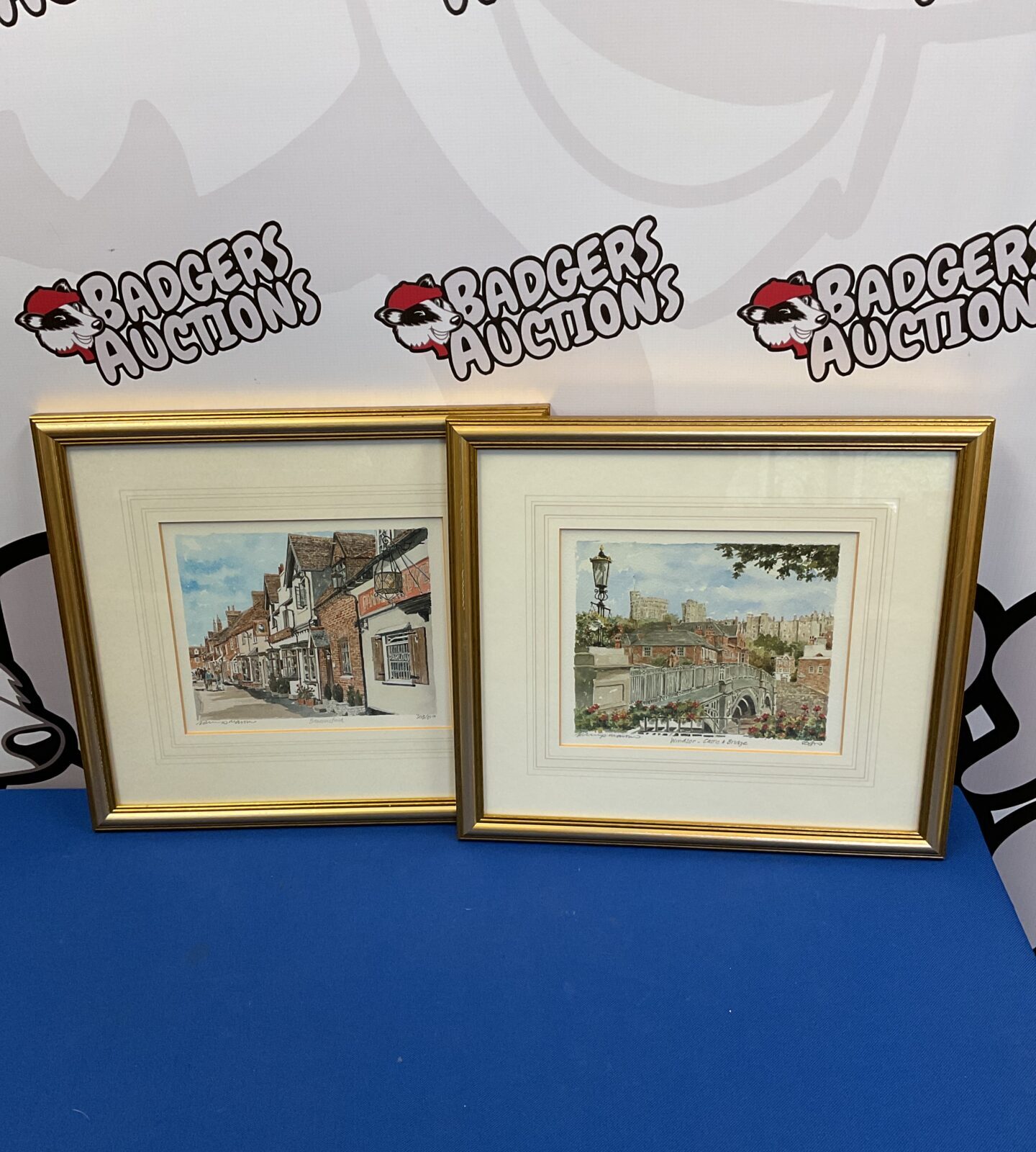 Two philip martin limited edition prints of beaconsfield  & windsor