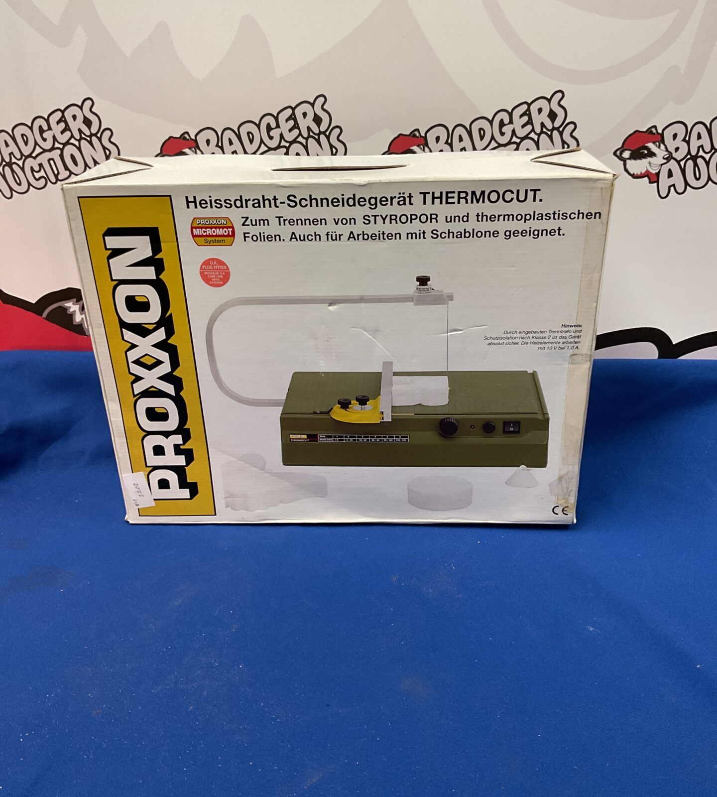 Proxxon hot wire cutter