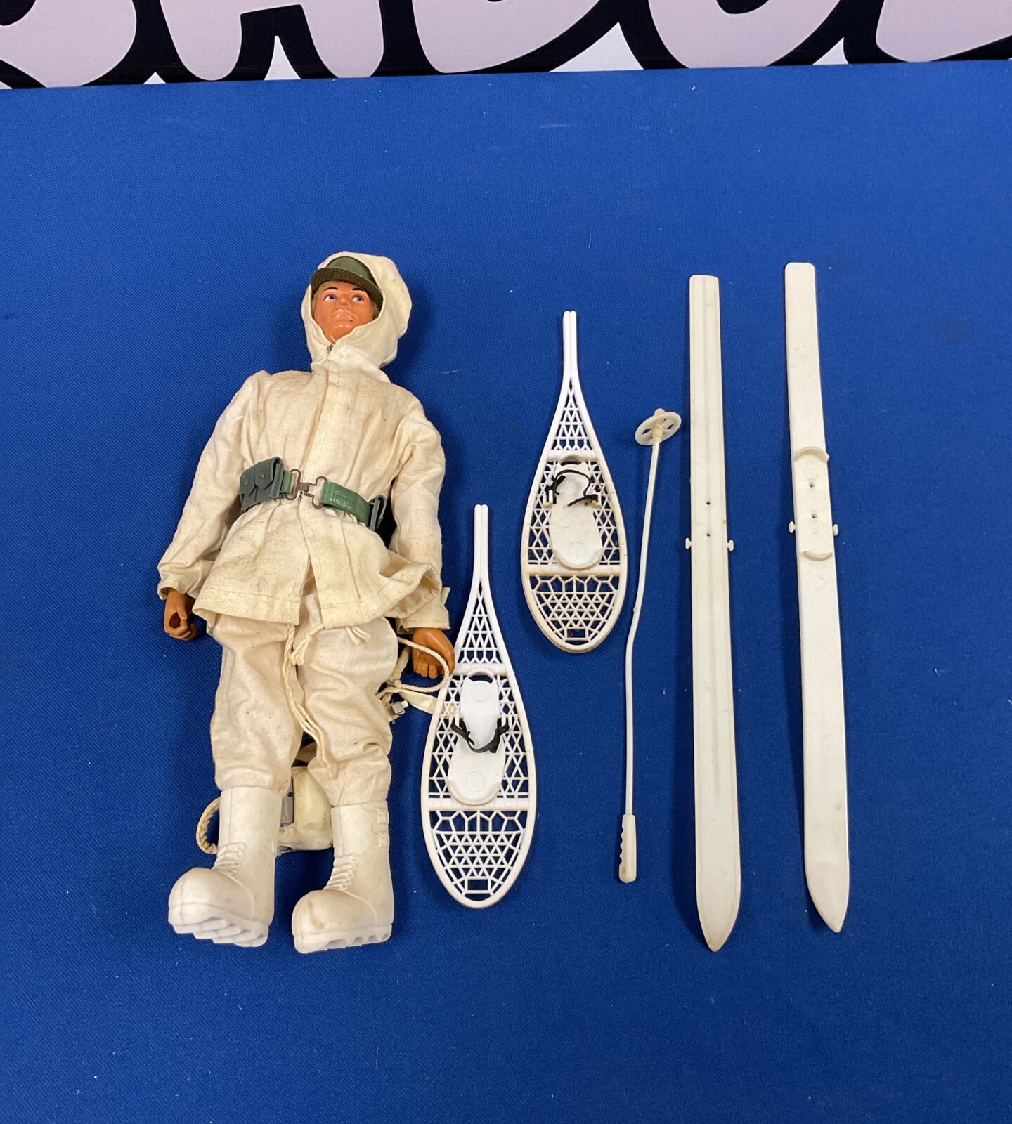 1964 palitoy action man ski patrol figure with accessories