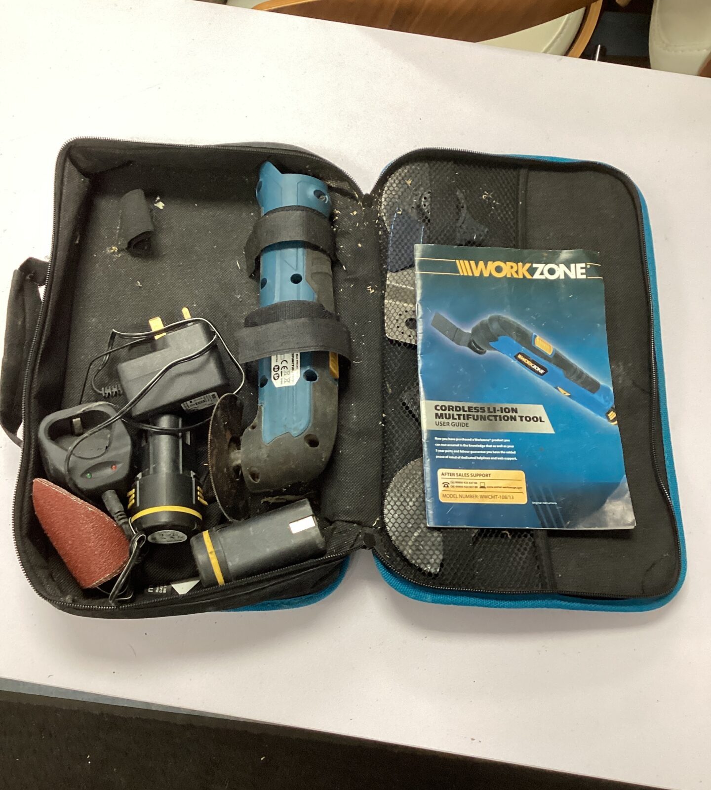 Workzone cordless multi tool