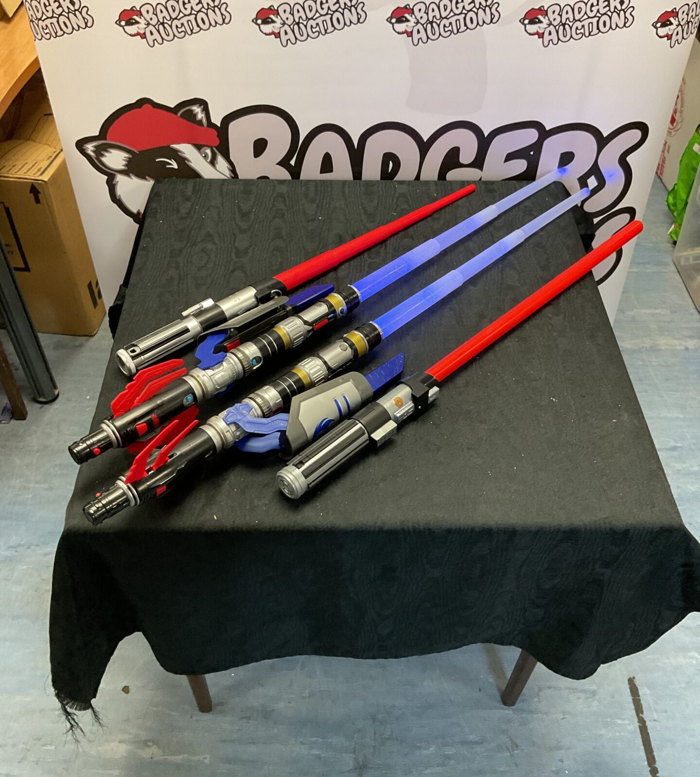 Selection of mixed lightsaber inc build your own and sith. Two tested and working