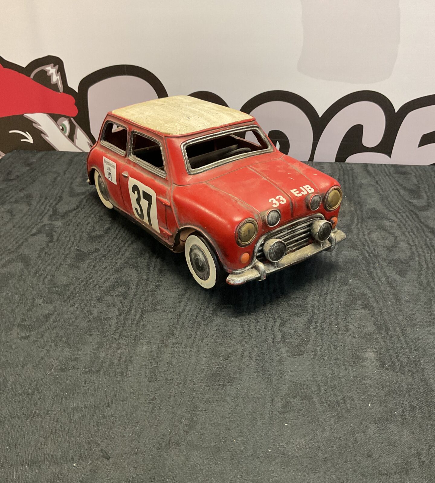 Model tin mini cooper