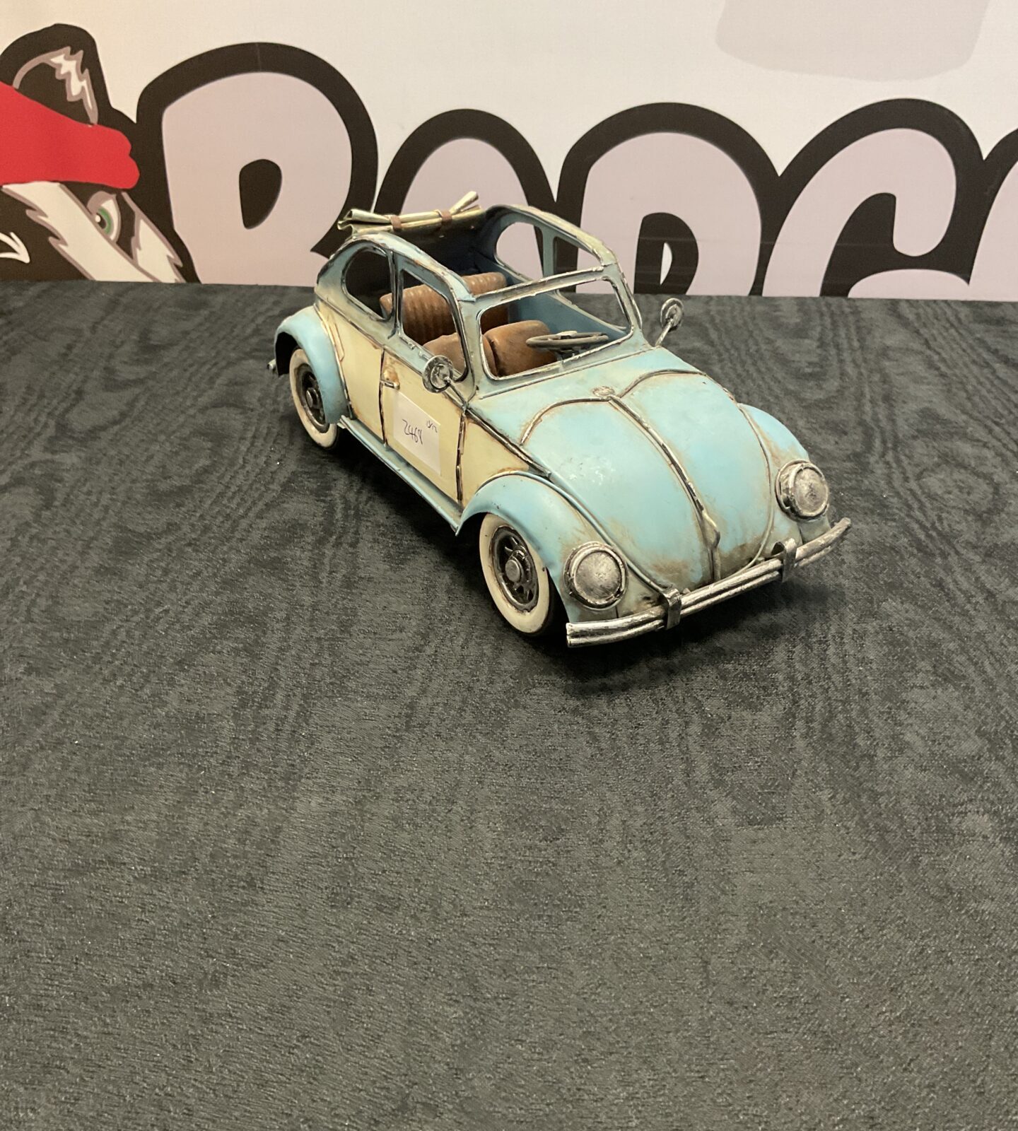 Tinplate model of car