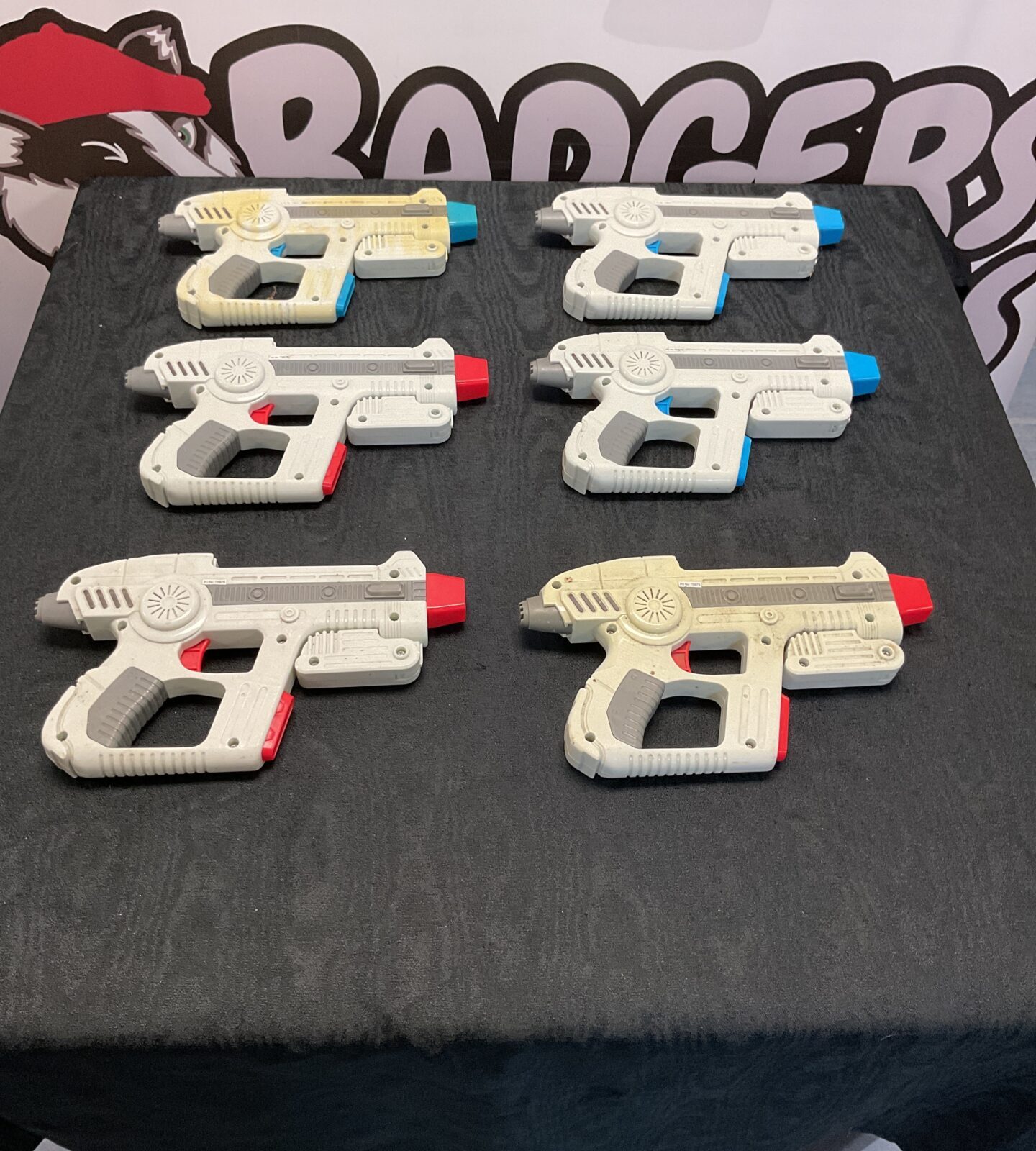 Six dragon i laser toy guns