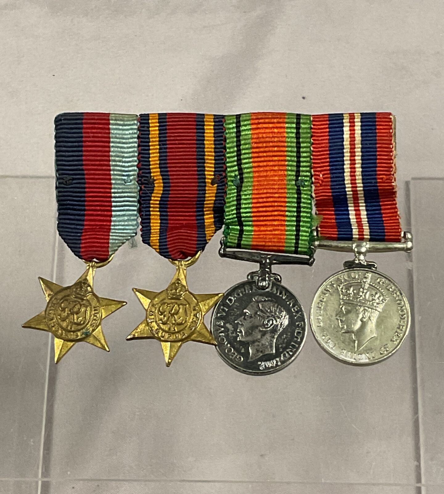 W W 2 Miniature medal group Inc burma star