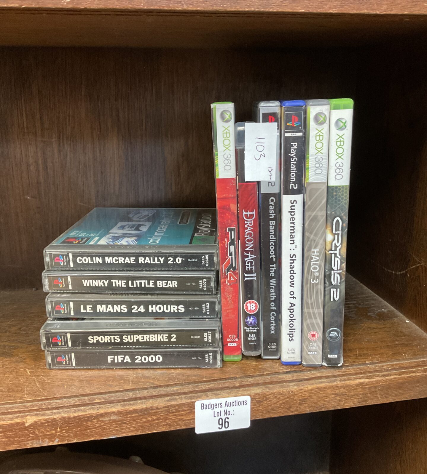 Selection of sony PlayStation & xbox 360 games