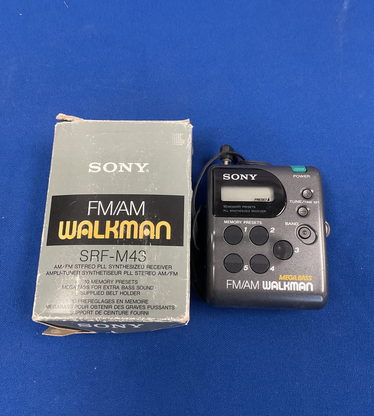 Sony srf-m43 walkman radio