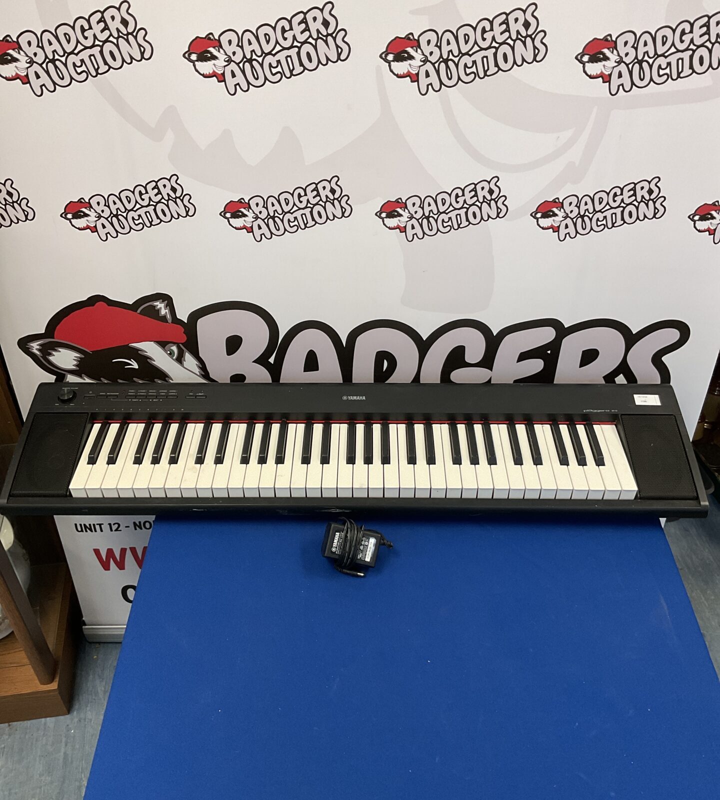 Yamaha piaggero np-12 keyboard with power supply